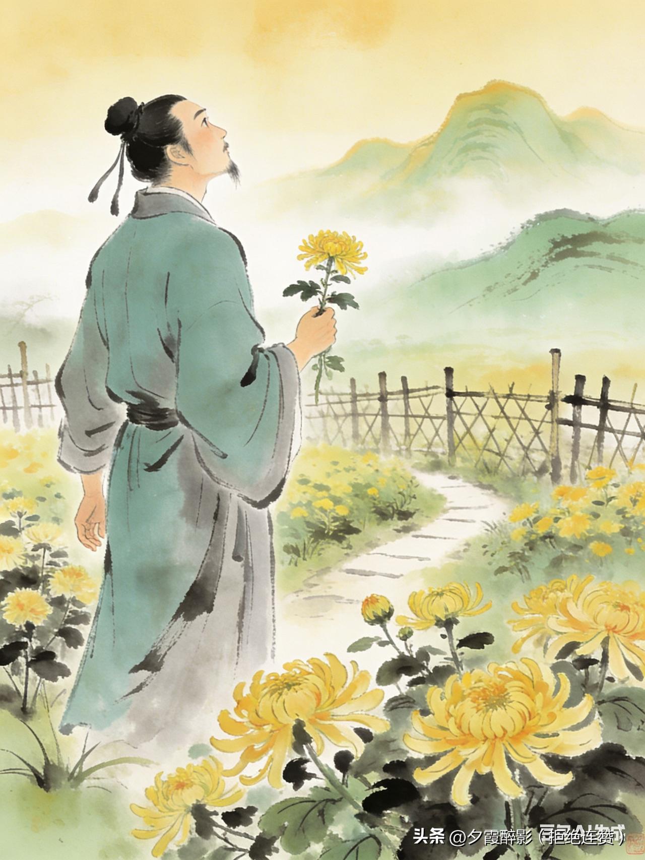 提到陶渊明,你首先想到的是什么?

提到陶渊明，首先想到的，是穿越千年依然动人的