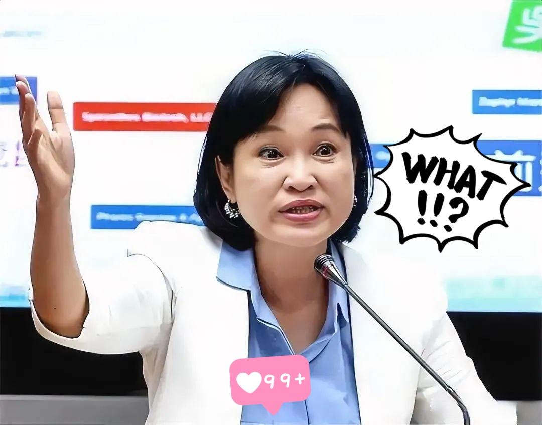 她作为高雄市长候选人，竟要“全岛声援”为沈伯洋打抱不平，还说“大陆管得太宽了”。