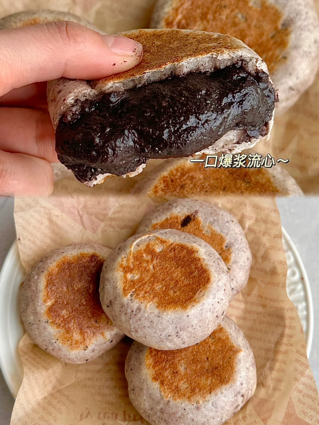 网友给的配方都是真的！低卡爆浆🥞免烤箱！