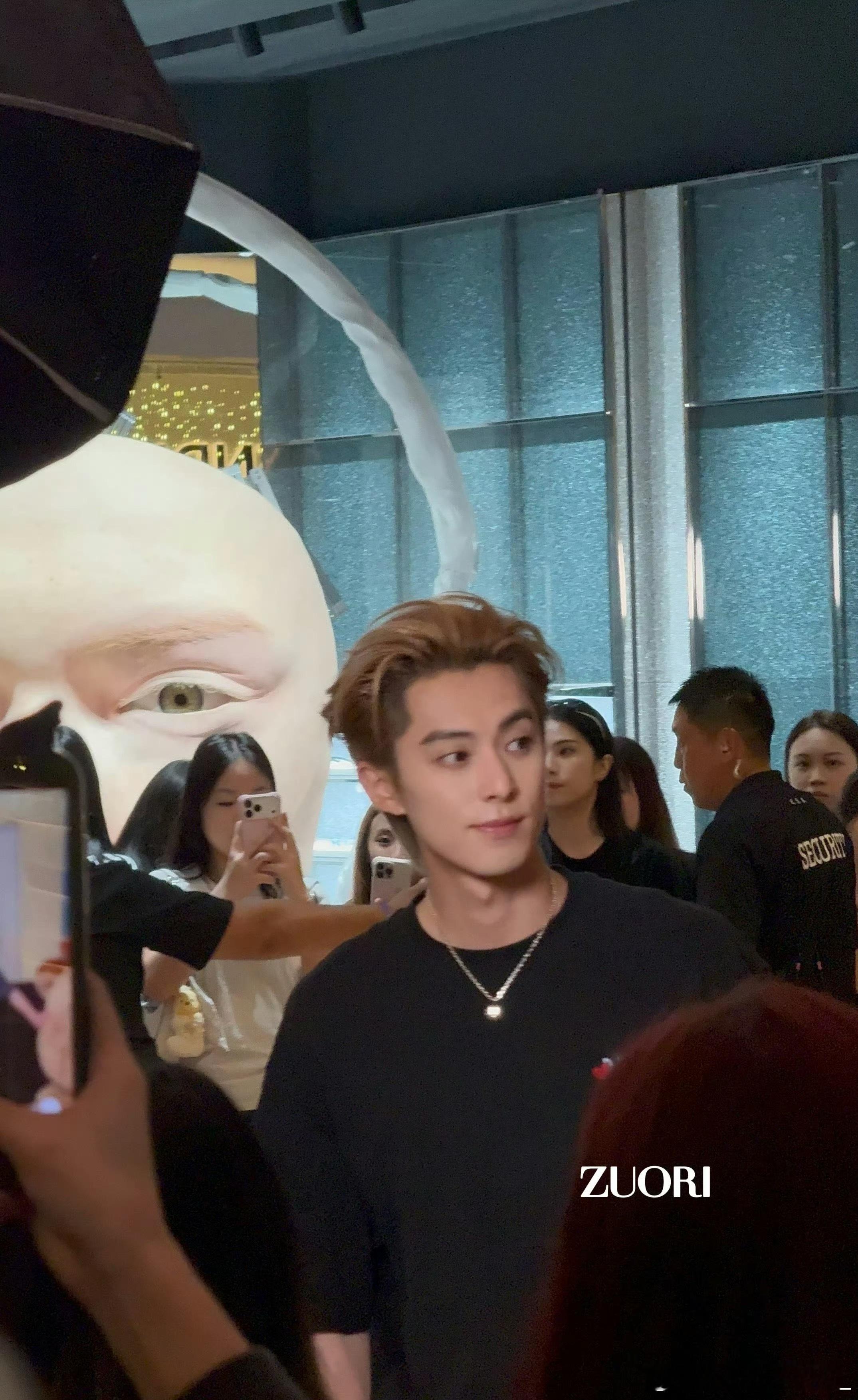 王鹤棣新加坡线下生图，这张脸太权威了王鹤棣新加坡线下生图