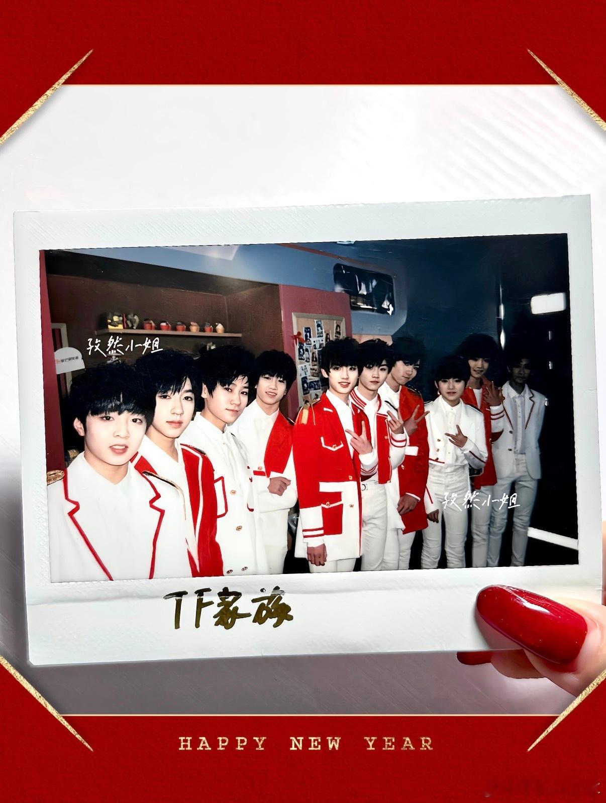 18年时候台风十子的拍立得 