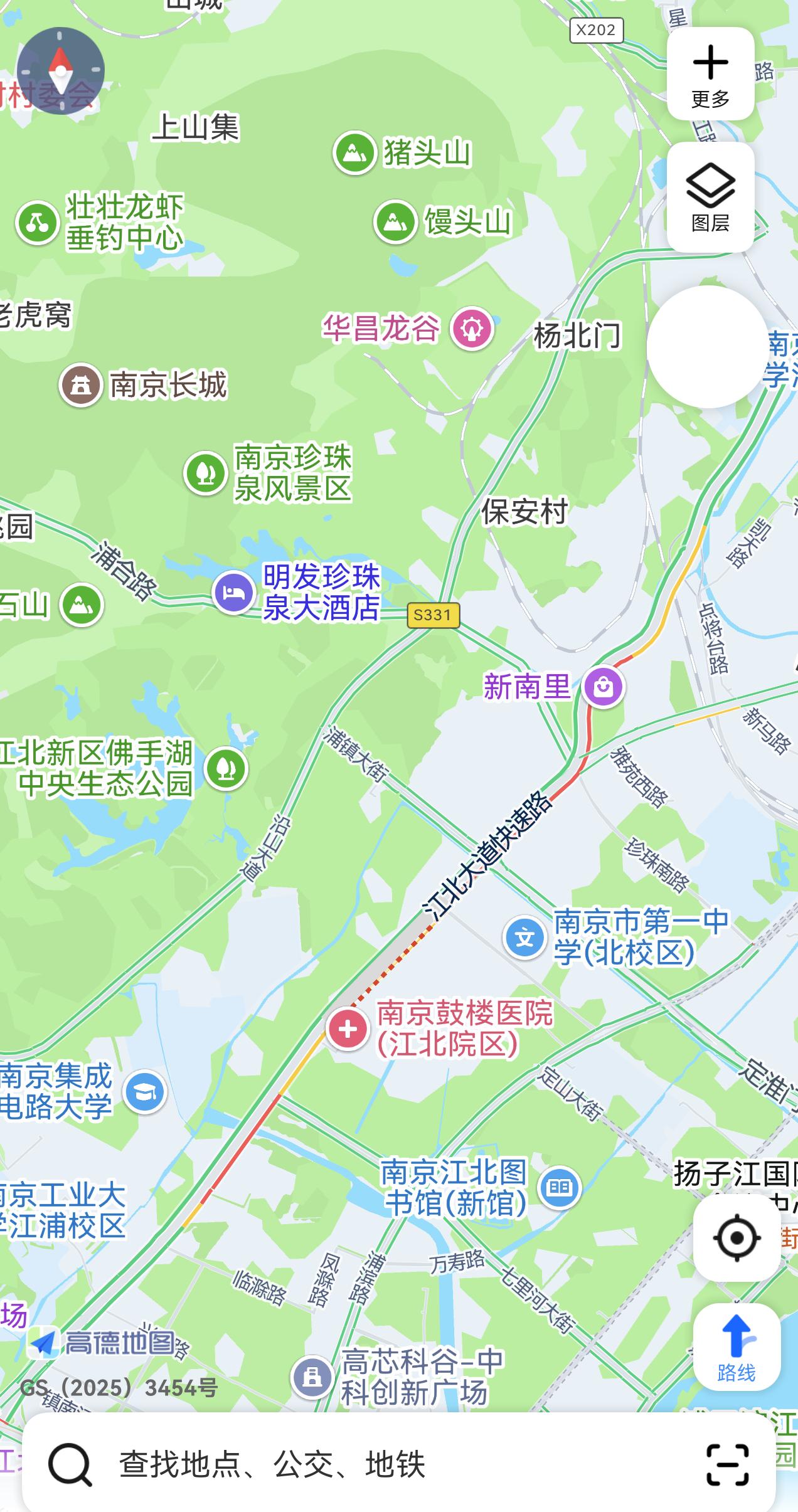 江北大道以后晚高峰要更堵了，建宁西路隧道通车第一天晚高峰，从汇入匝道一直到鼓楼江