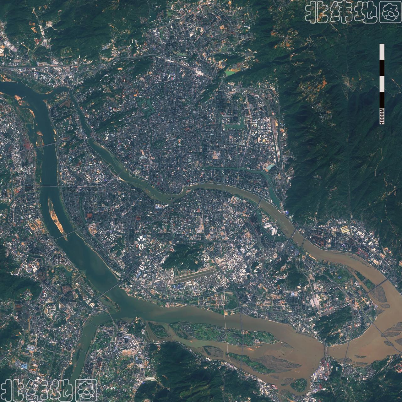 福建福州市最新高清卫星图（12.18）