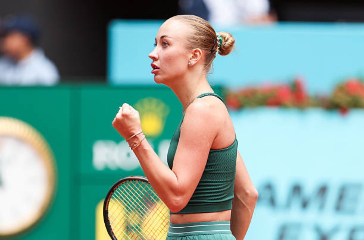 体育大赏  莱巴金娜无缘马德里赛八强 马德里1000赛，波塔波娃爆冷 7-6(8