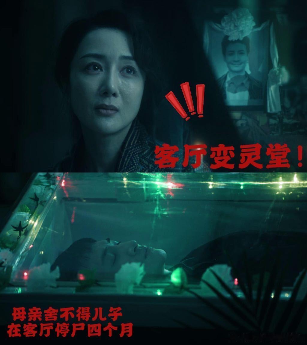 儿子去世后母亲客厅停尸5个月刚追完！画面上看起来确实是挺瘆人的，8集全部看完了，