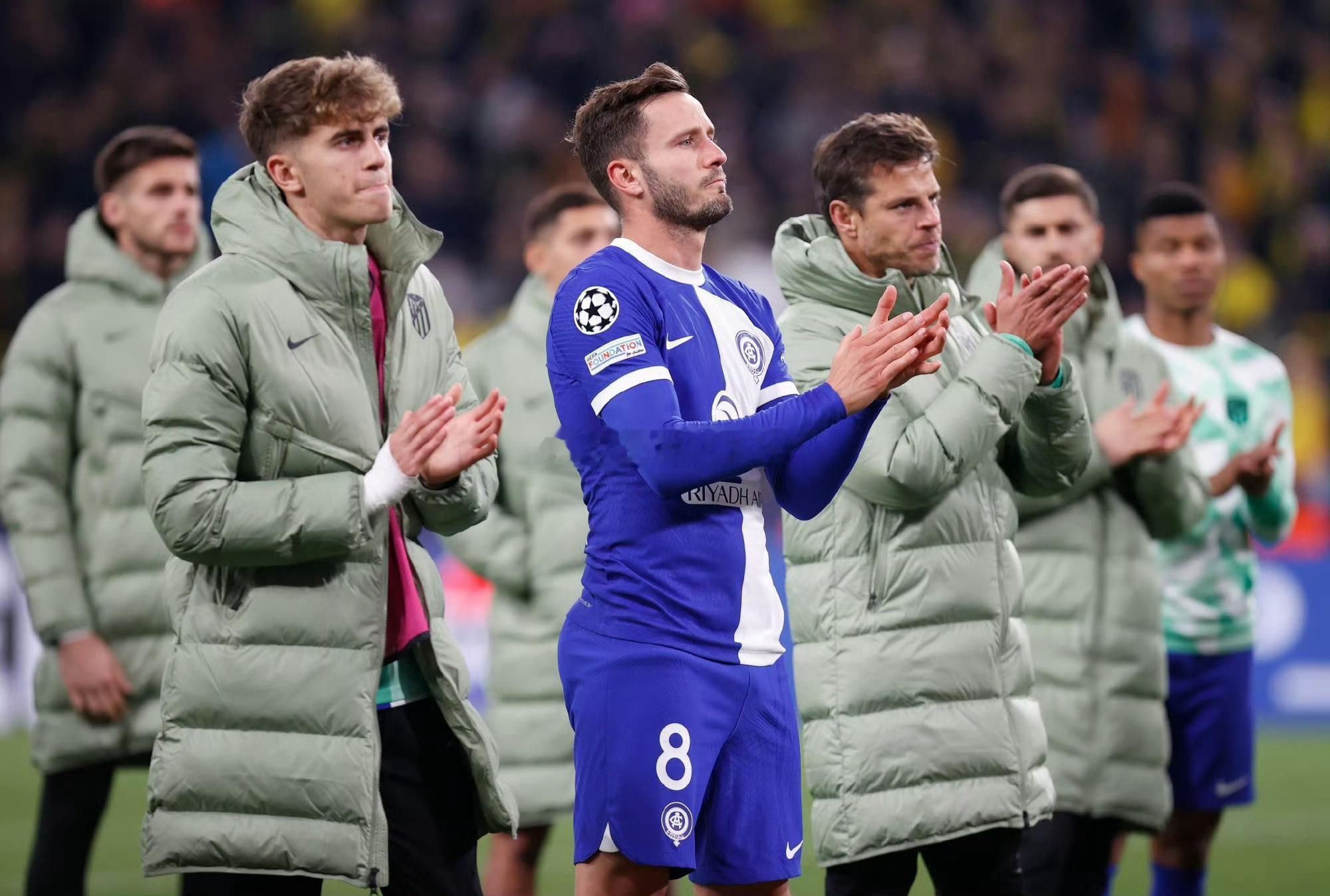 与多特的欧冠次回合，马竞的阵容平均年龄超过了31岁，是马竞121历史上年龄最大的