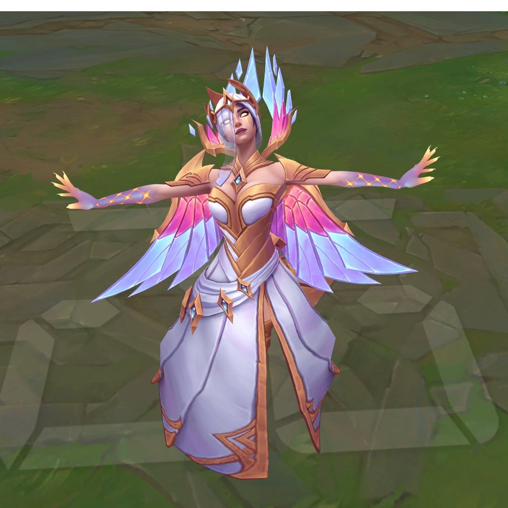 LOL德玛西亚赛季主题新皮肤游戏模型和守卫英雄联盟