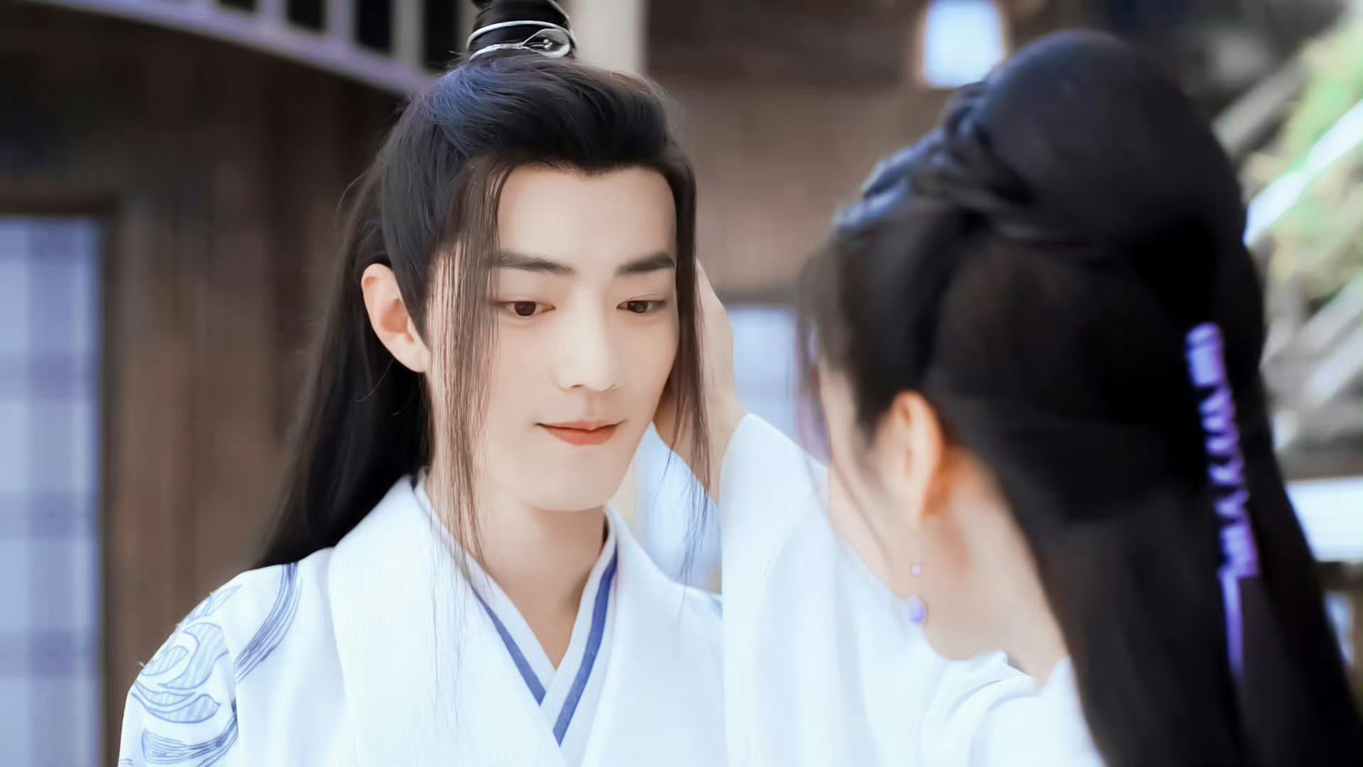 ♡⃝ 𝒍𝒐𝒗𝒆 ʚɞ ☽⋆❥ »» 超级灵动的白衣羡羡！真是养眼至极！肖