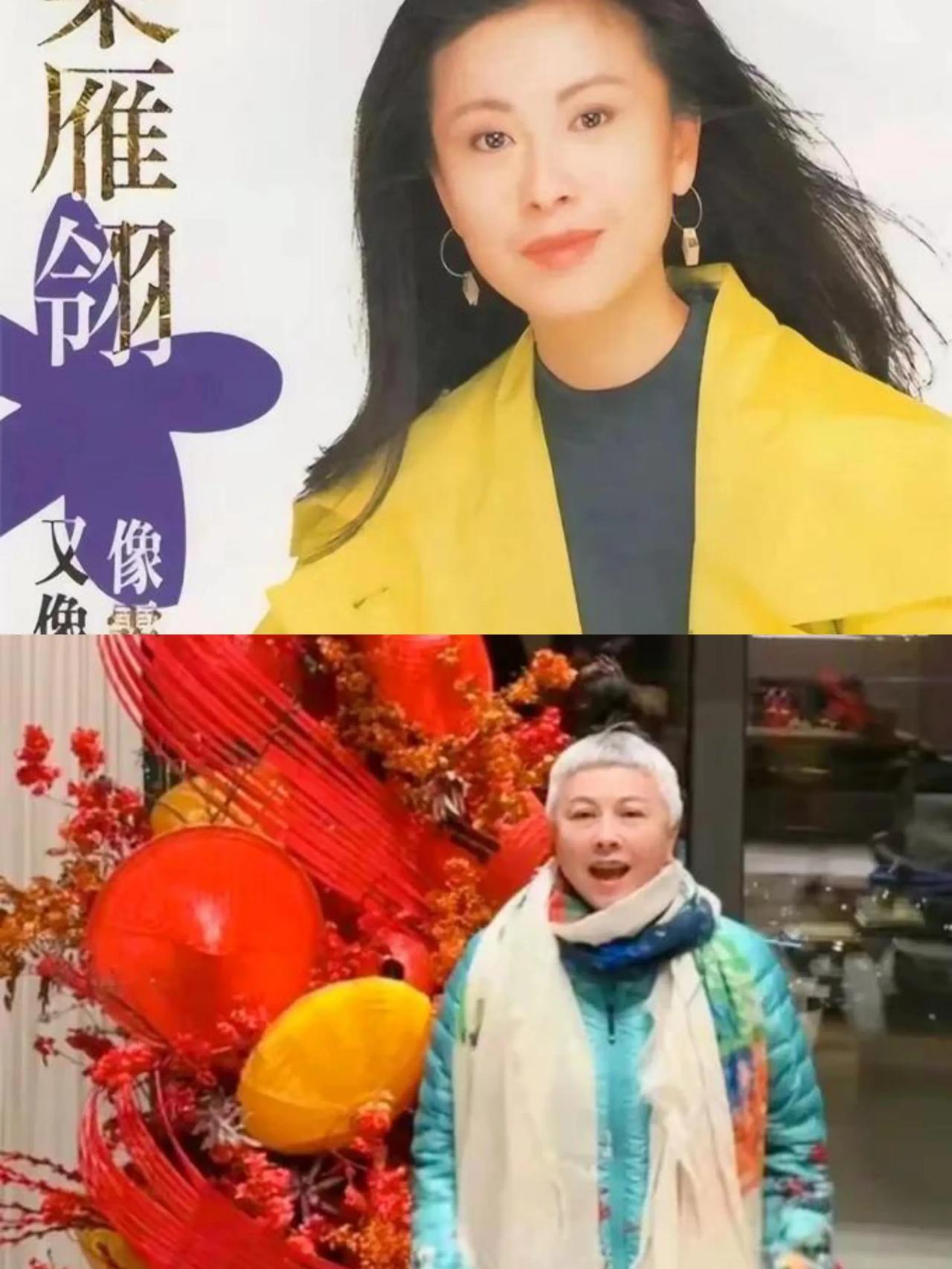 许久不见的梁雁玲2024年末现身安徽泾县，这曾经的女神真的没法辨认了，已经60岁