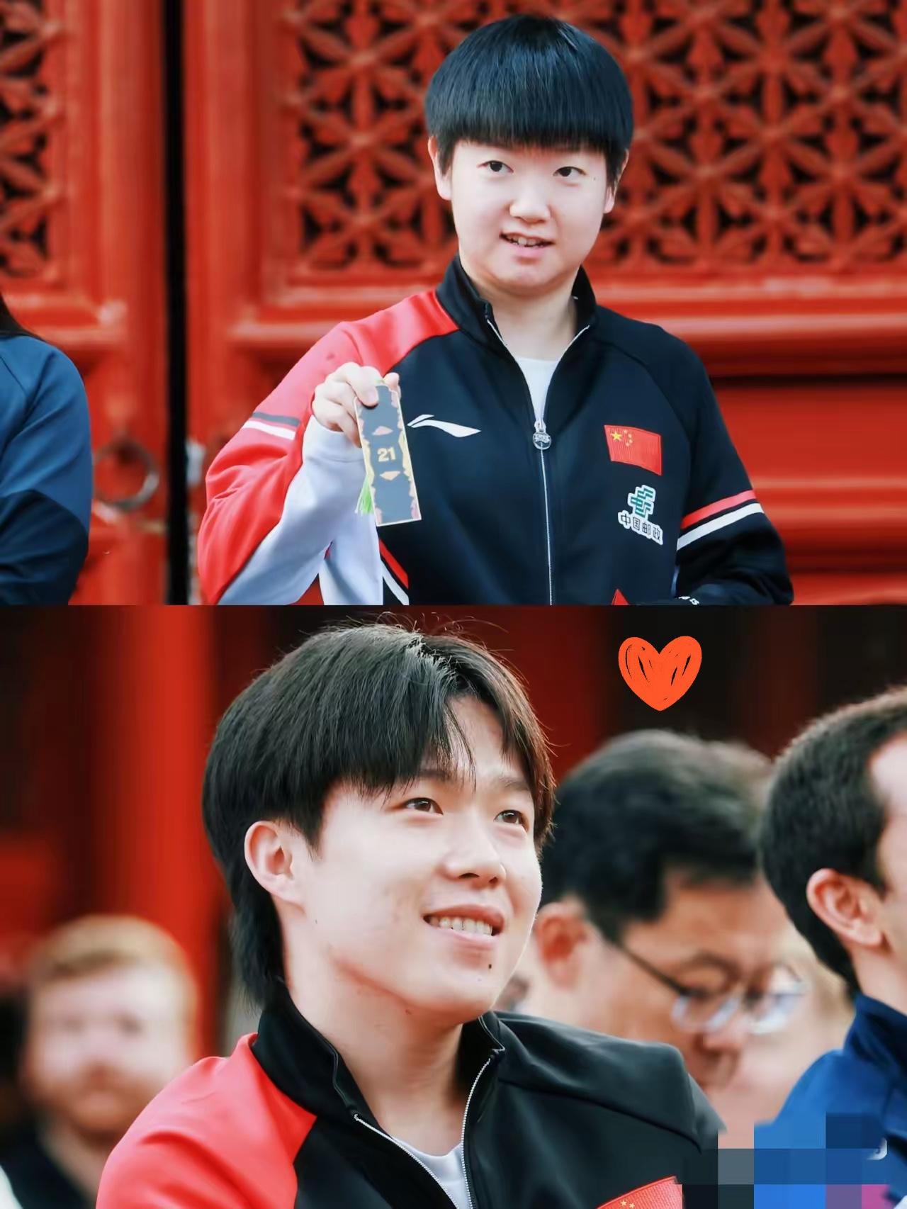 这下出名了
不仅球迷知道了，而且全国人民都知道了，孙颖莎简直是王楚钦的“小福星”