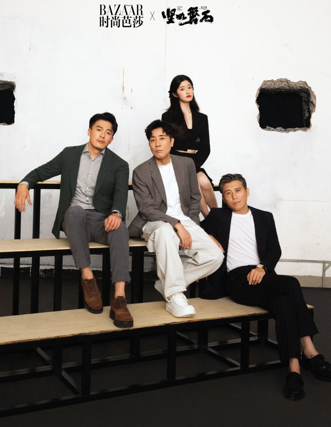 #孙艺洲说自己是叔圈练习生#在坚如磐石的北京首映礼现场，孙艺洲被问到加入叔圈什么