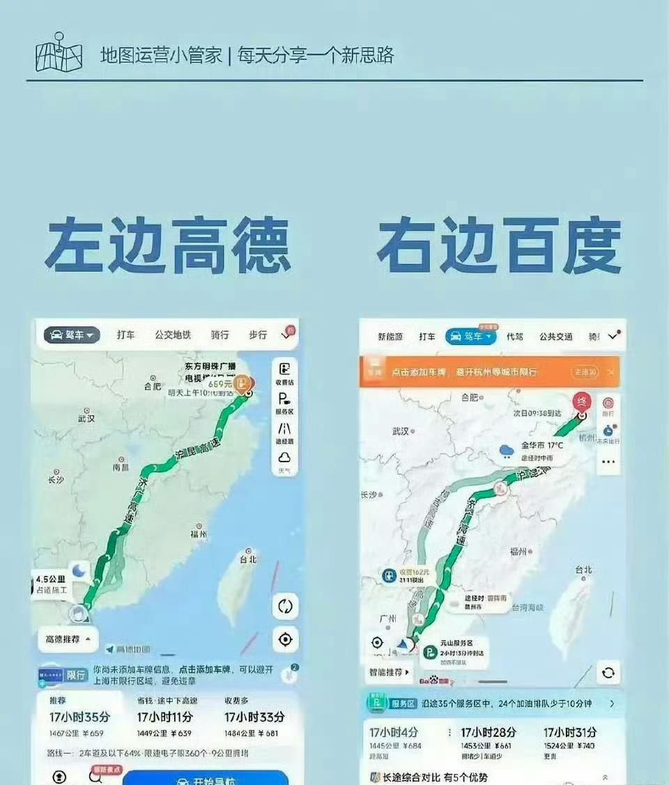 高德地图：（得意晃手机）

"兄弟，最新数据看了吗？我月活8.2亿，你才5.3亿