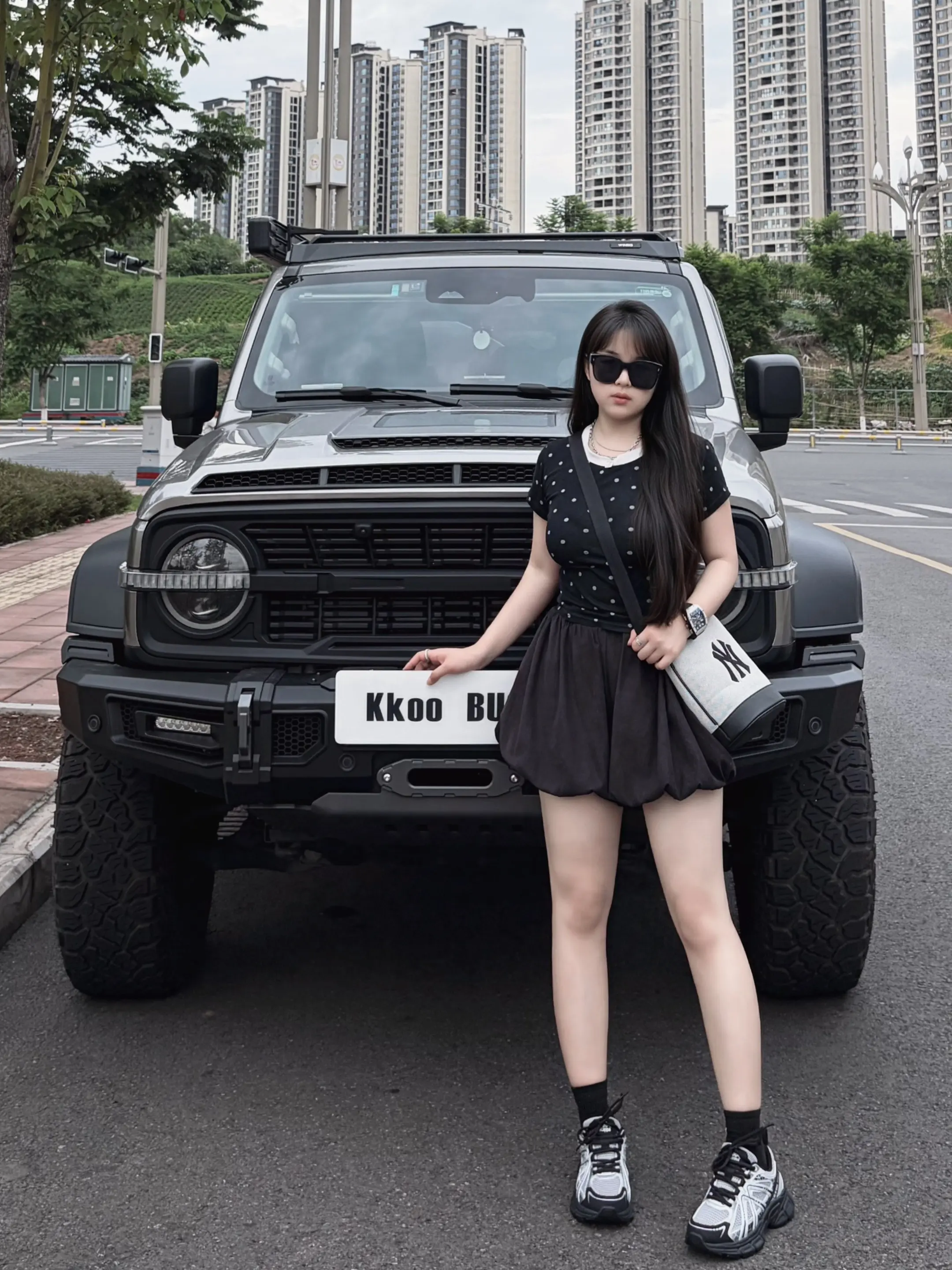 拽姐就要开拽车。