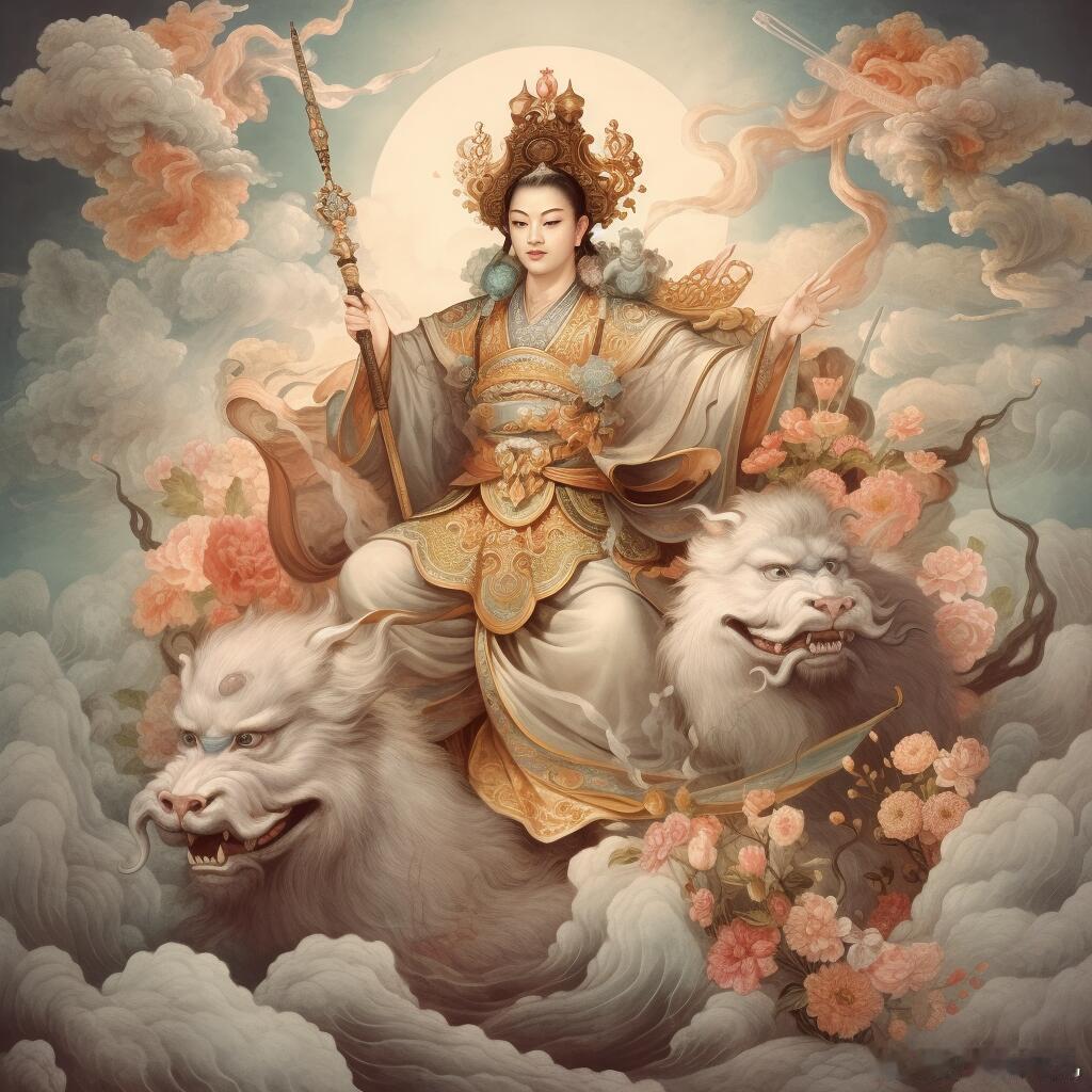 遇见文殊菩萨不要错过，许愿真的很灵！ ​​​