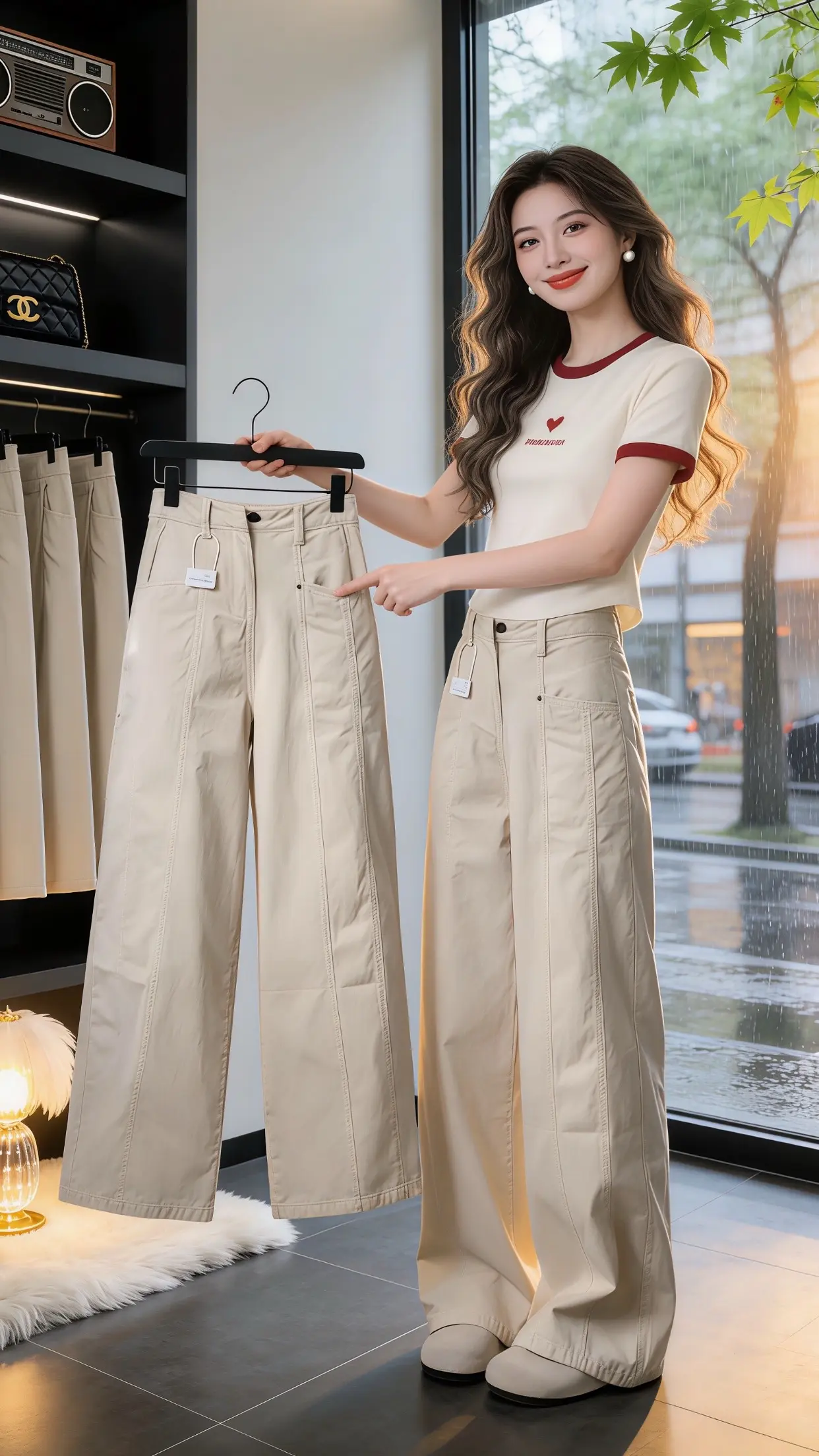 百搭神裤人手一条 显瘦显高显腿长裤子 穿出你的chic风 时髦不费力的...