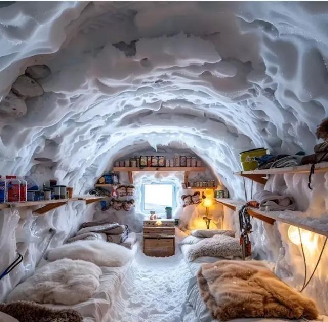 因纽特人在零下50度的北极，全家睡在雪屋里，还能将衣服脱掉后再睡，甚至是吃生肉，
