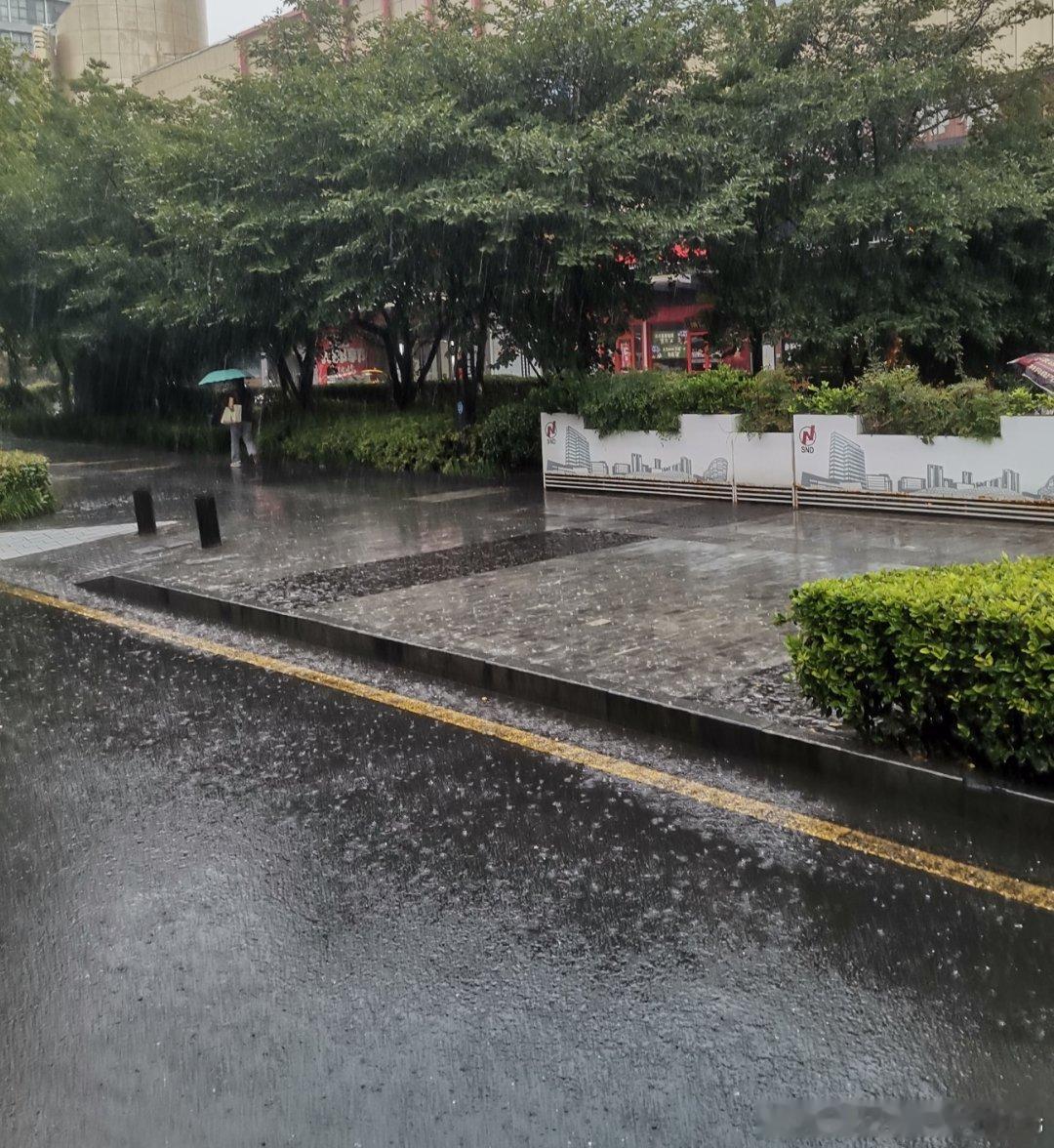 今天的雨不小心，还要下一天 