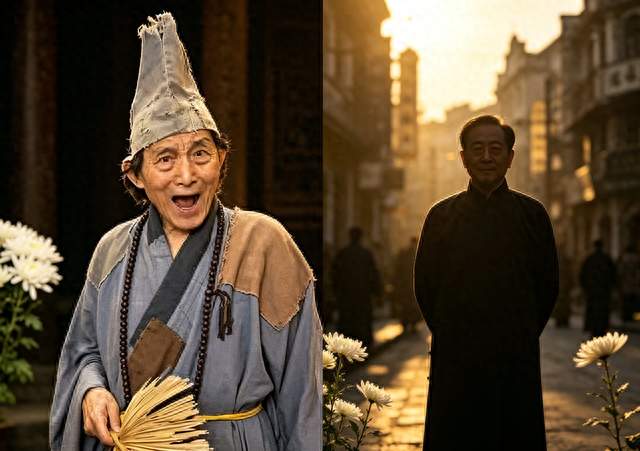 连夜奔赴！胡歌现身游本昌告别仪式，送别繁花“爷叔”