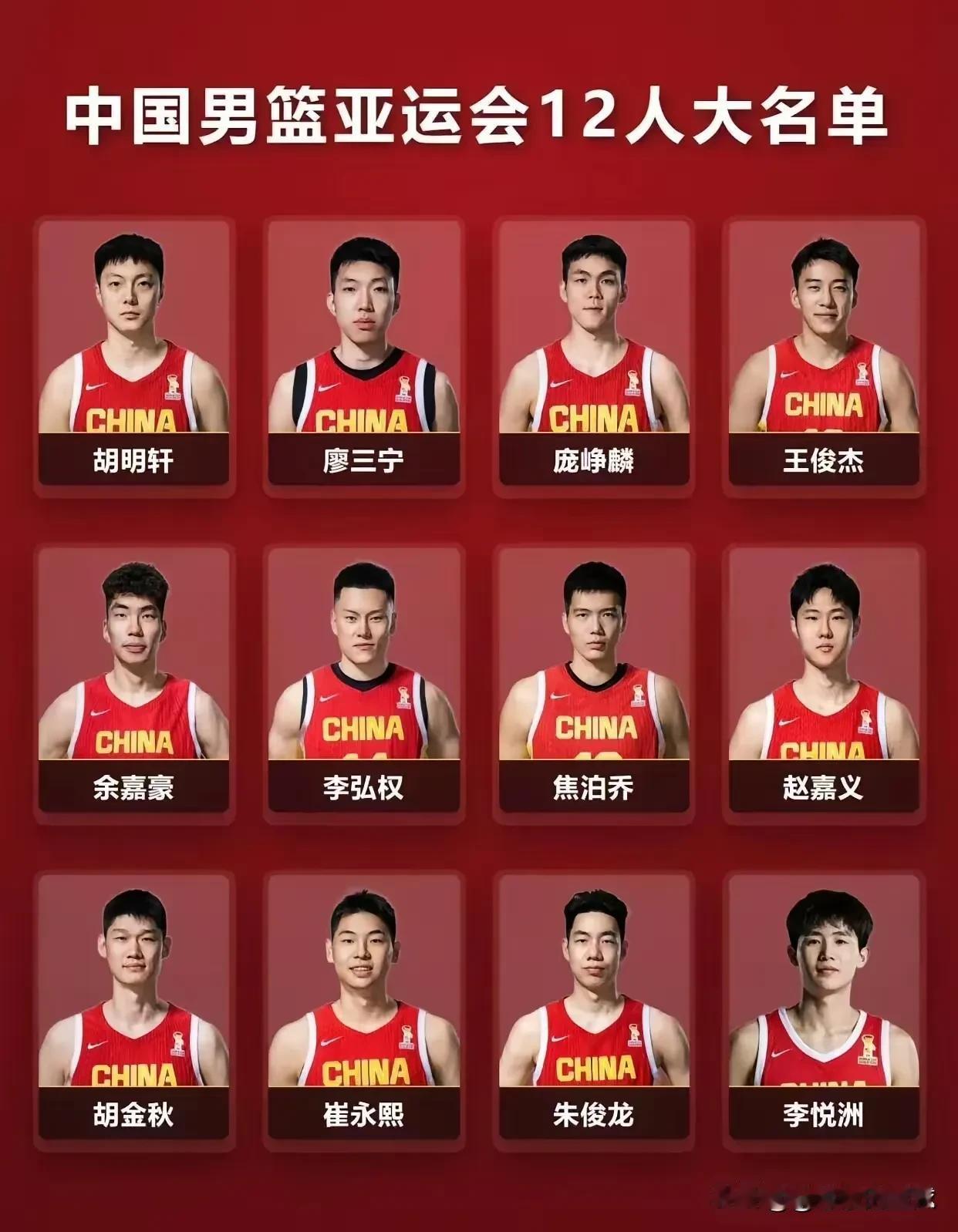 郭士强国家队，亚运最被高估的四名球员

一余嘉豪：虽然有着2.21米傲人的身高，