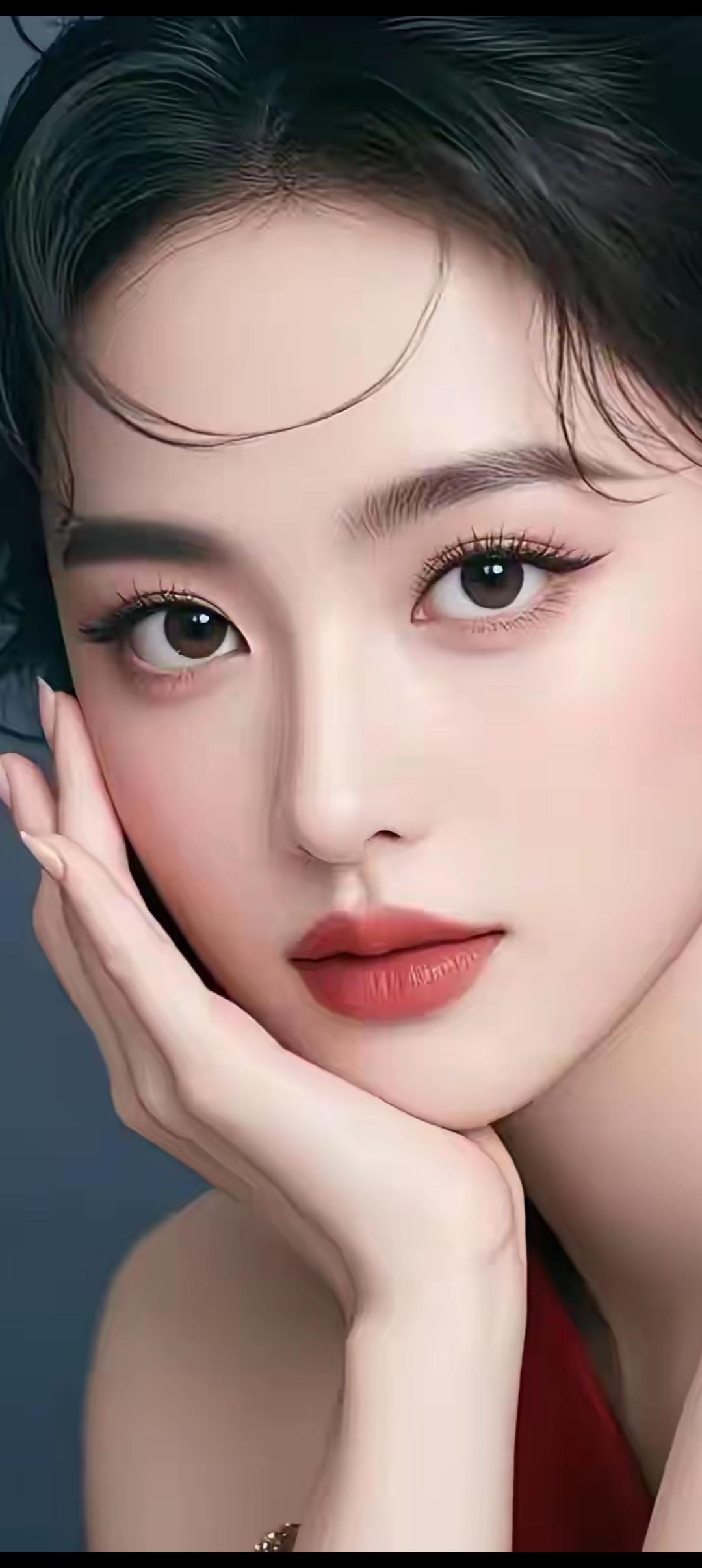 温柔眼眸，红唇轻启，岁月静好