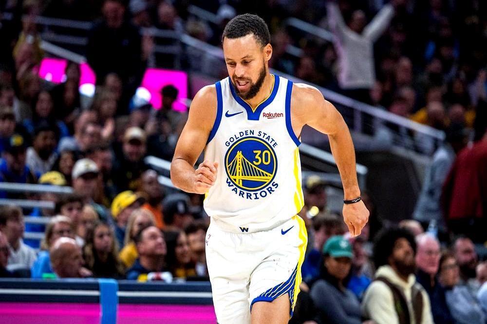 库里，别回来了。我再说一遍，别回来了。
 
你不在，球队照样把卫冕冠军掘金按在地