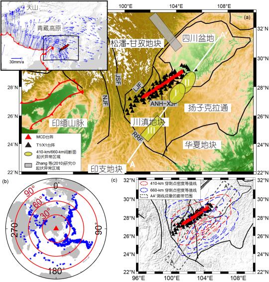 四川云南主要地震断裂分析及预测
