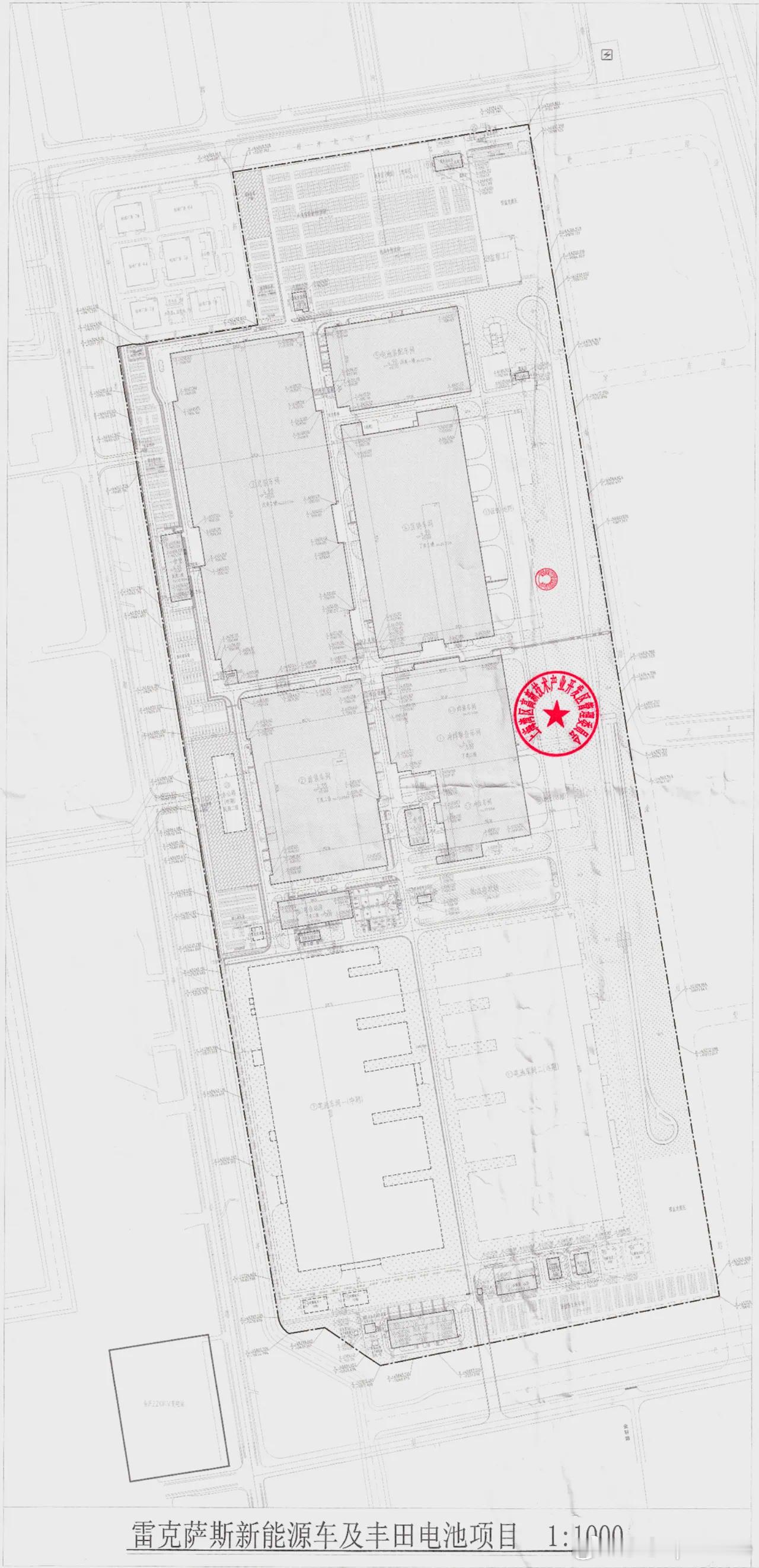 雷克萨斯上海工厂规划大曝光，项目总投资高达146亿元人民币，占地总面积约112.