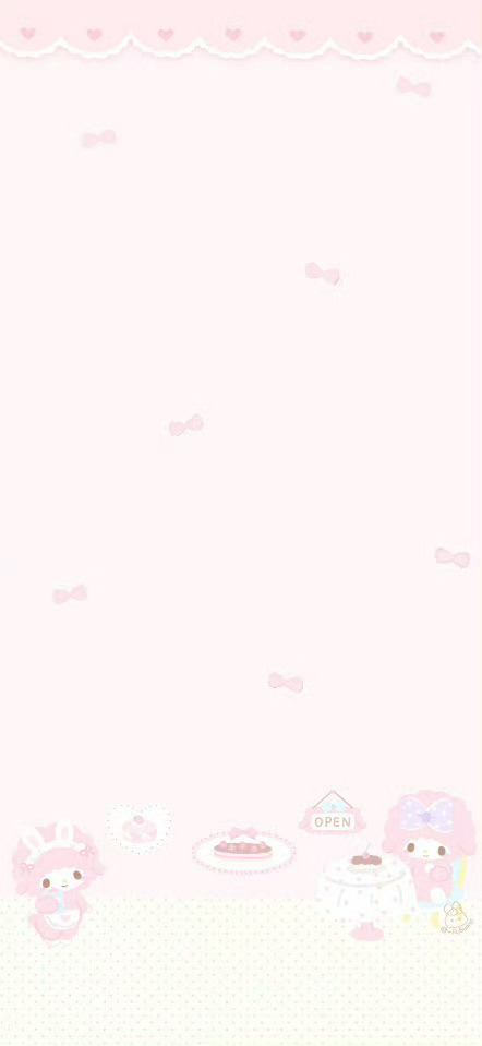 美乐蒂壁纸｜可爱壁纸｜聊天背景图 ​​​