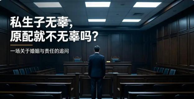 这段律师的一番诘问，令法官无言以对！律师：“都说私生子是无辜的，难道原配不无辜吗