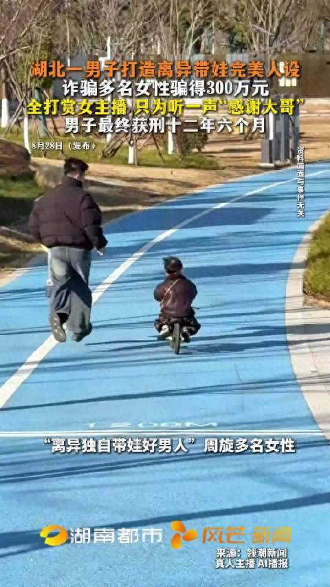 宜昌男子诈骗三百余万打赏主播 获刑十二年六个月