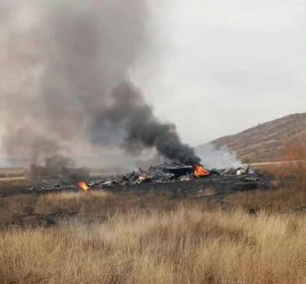 土耳其国防部确认，当地时间11月11日，一架自阿塞拜疆返航的土耳其C-130E军