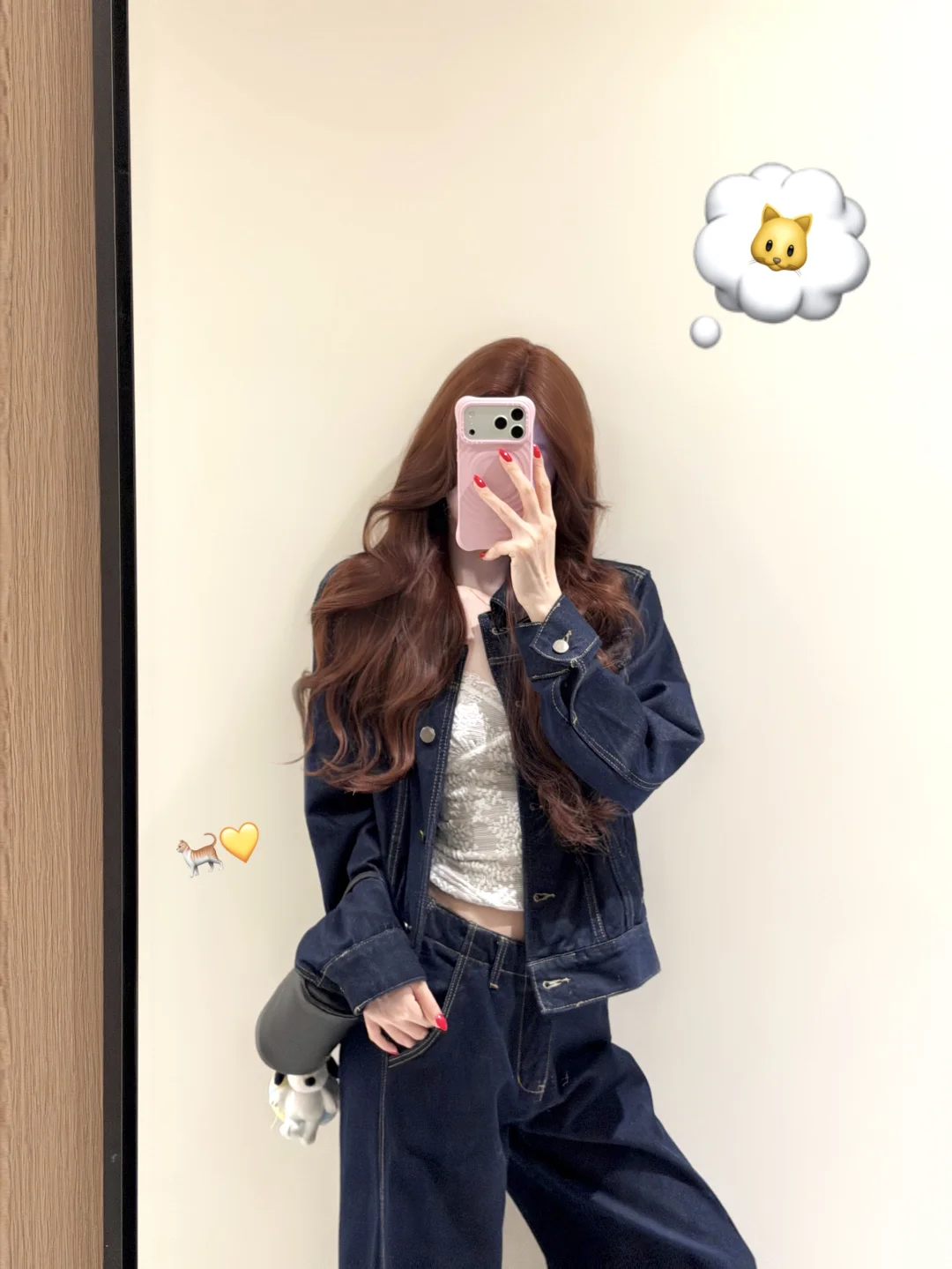 还得是经典原牛仔套装🥺