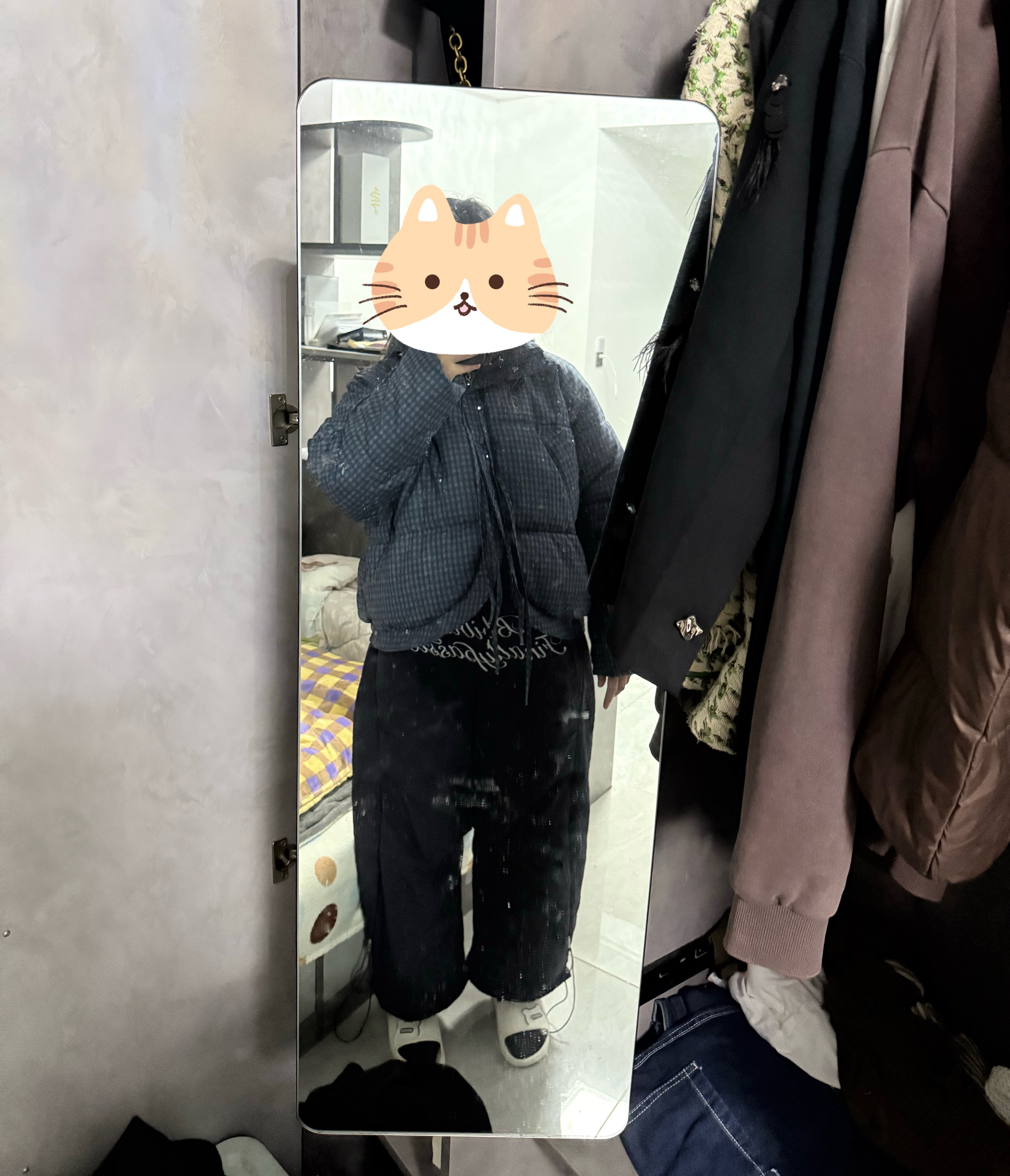 猜身高[费解]他爹的我穿上这个裤子笑半天了，谁设计的裤子啊给我出来，看起来150