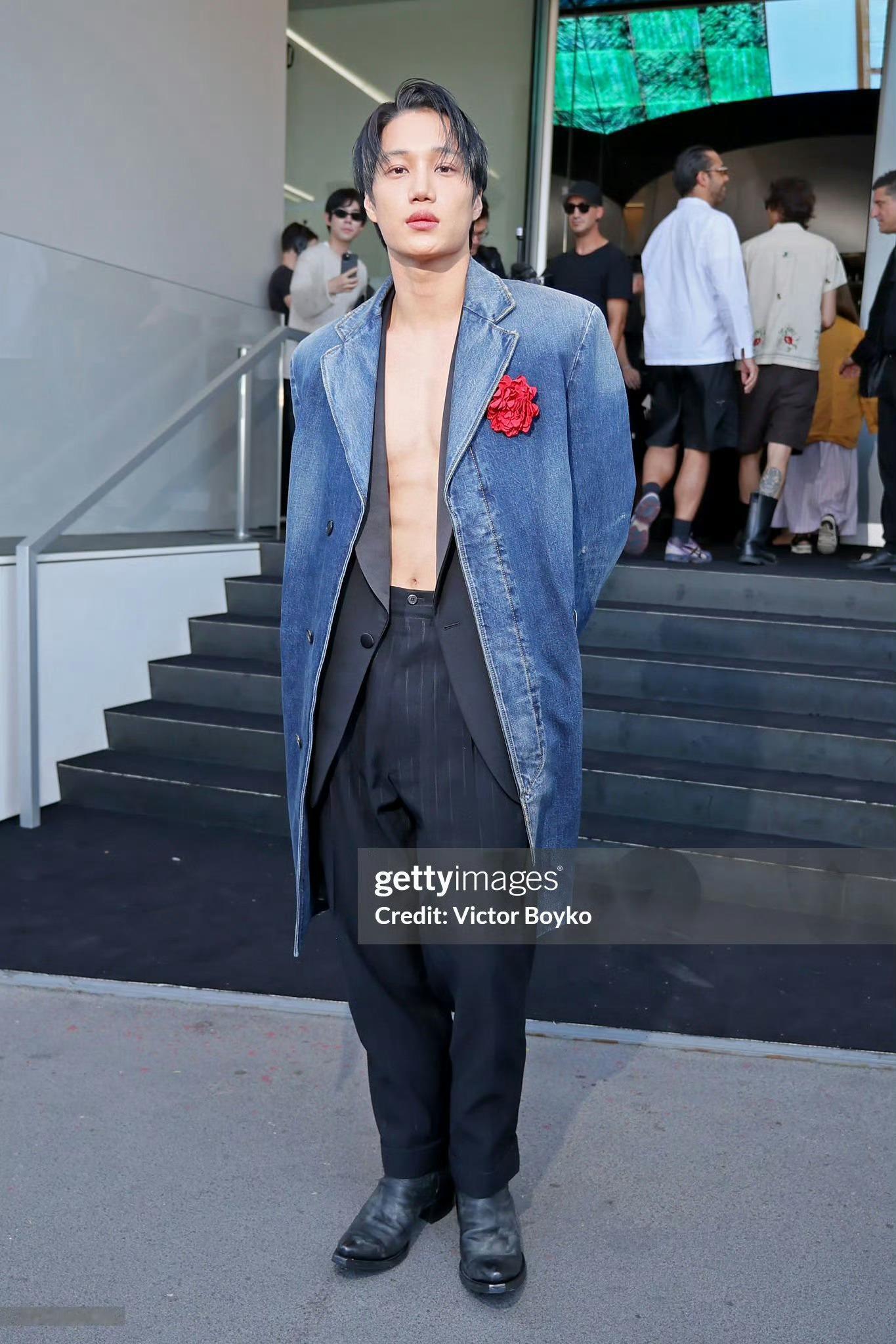 Prada大秀 米兰男装周  Kai 看秀造型 ​​​