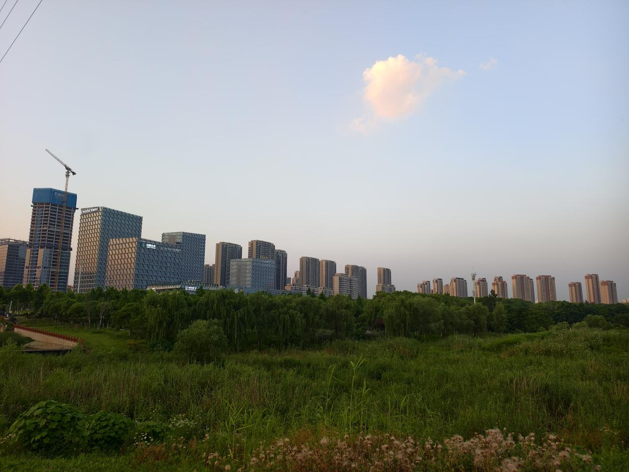 城市与自然的和谐共存，绿意盎然中感受都市的繁华。