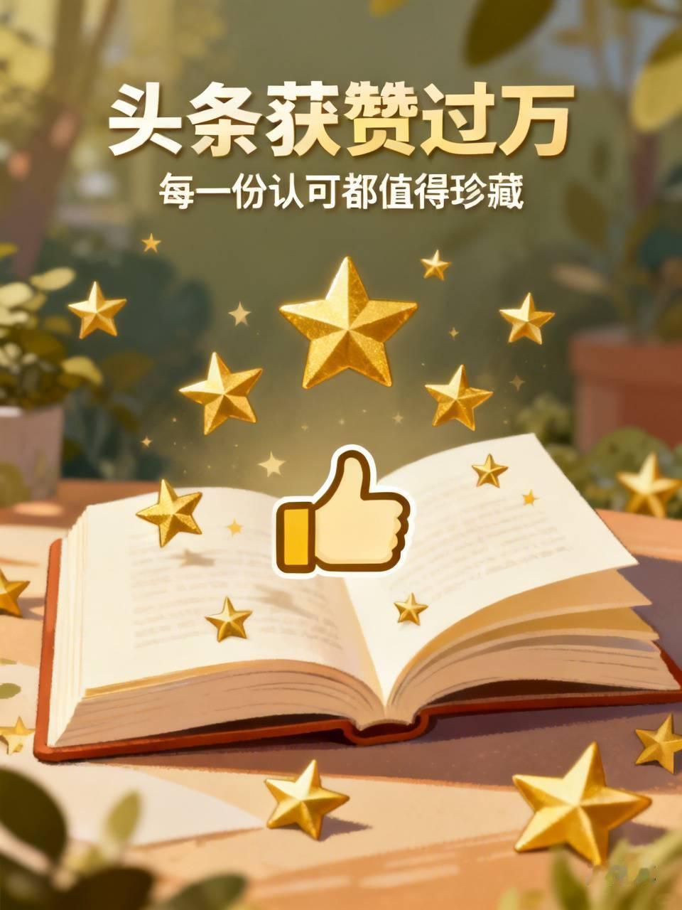 当然特别开心！用心写下的内容被大家认可，上万点赞就是最实在的鼓励，一字一句认真打