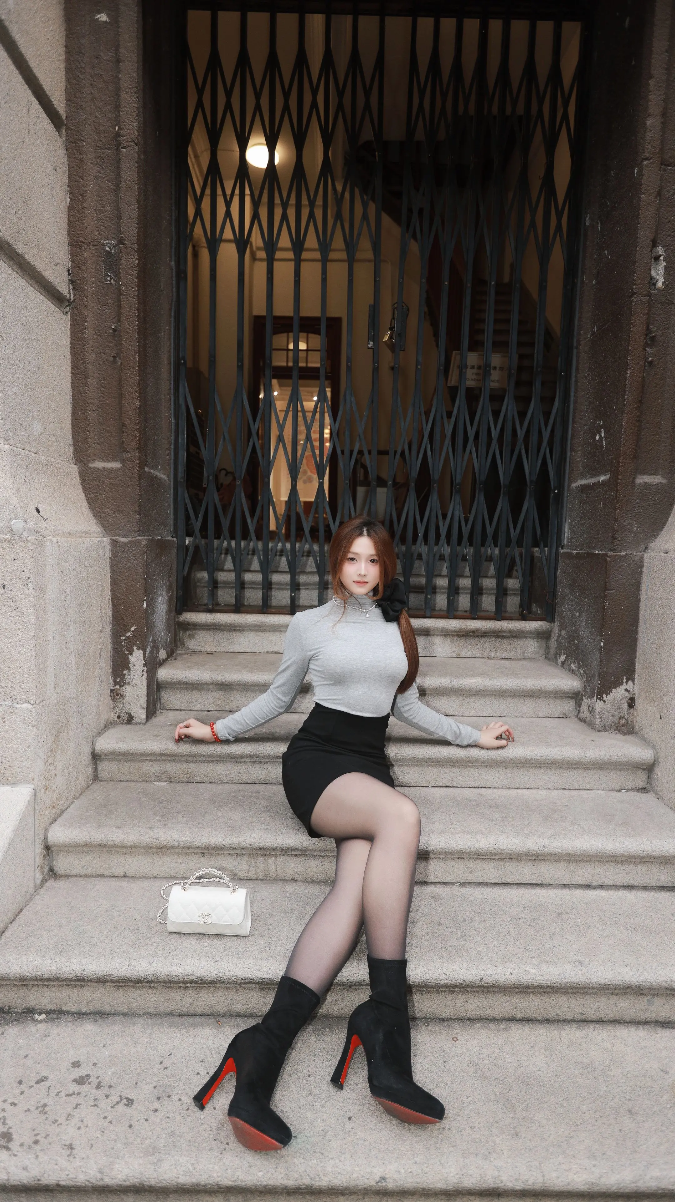 沙面街拍返图。