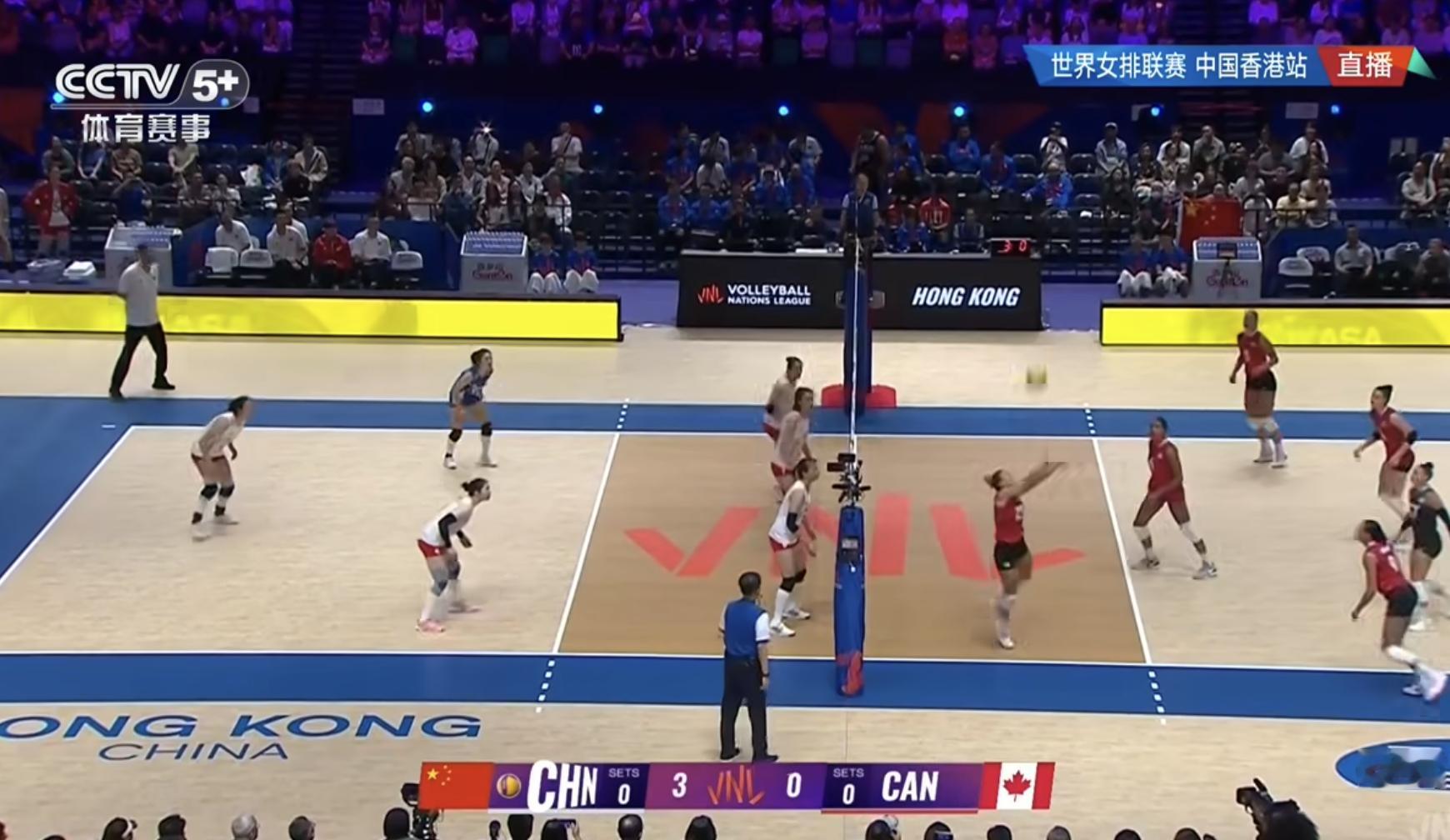 一起给中国女排加油！💪🏻💪🏻💪🏻 中国女排vs加拿大女排2026年世