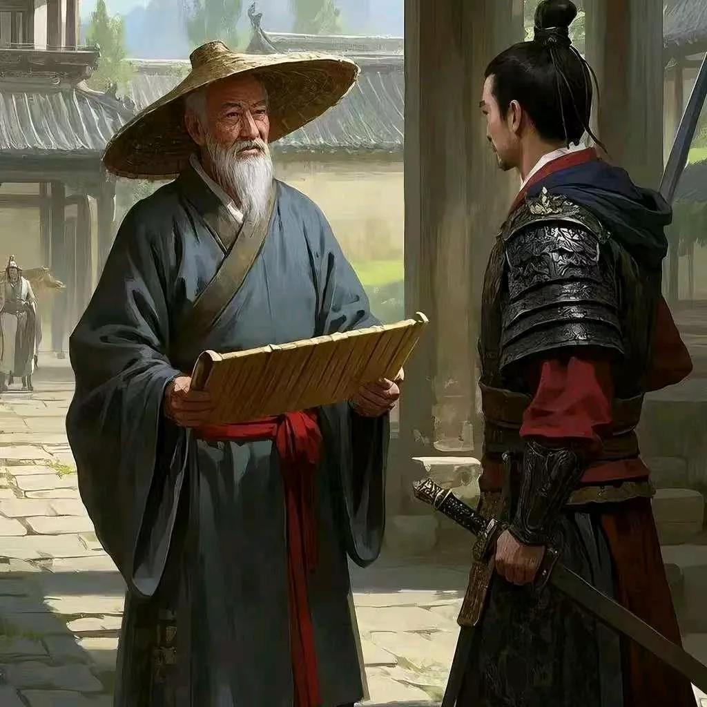 234年，诸葛亮病逝后举办国丧，汶山郡一个农民在家中哭得死去活来。其妻子非常不解