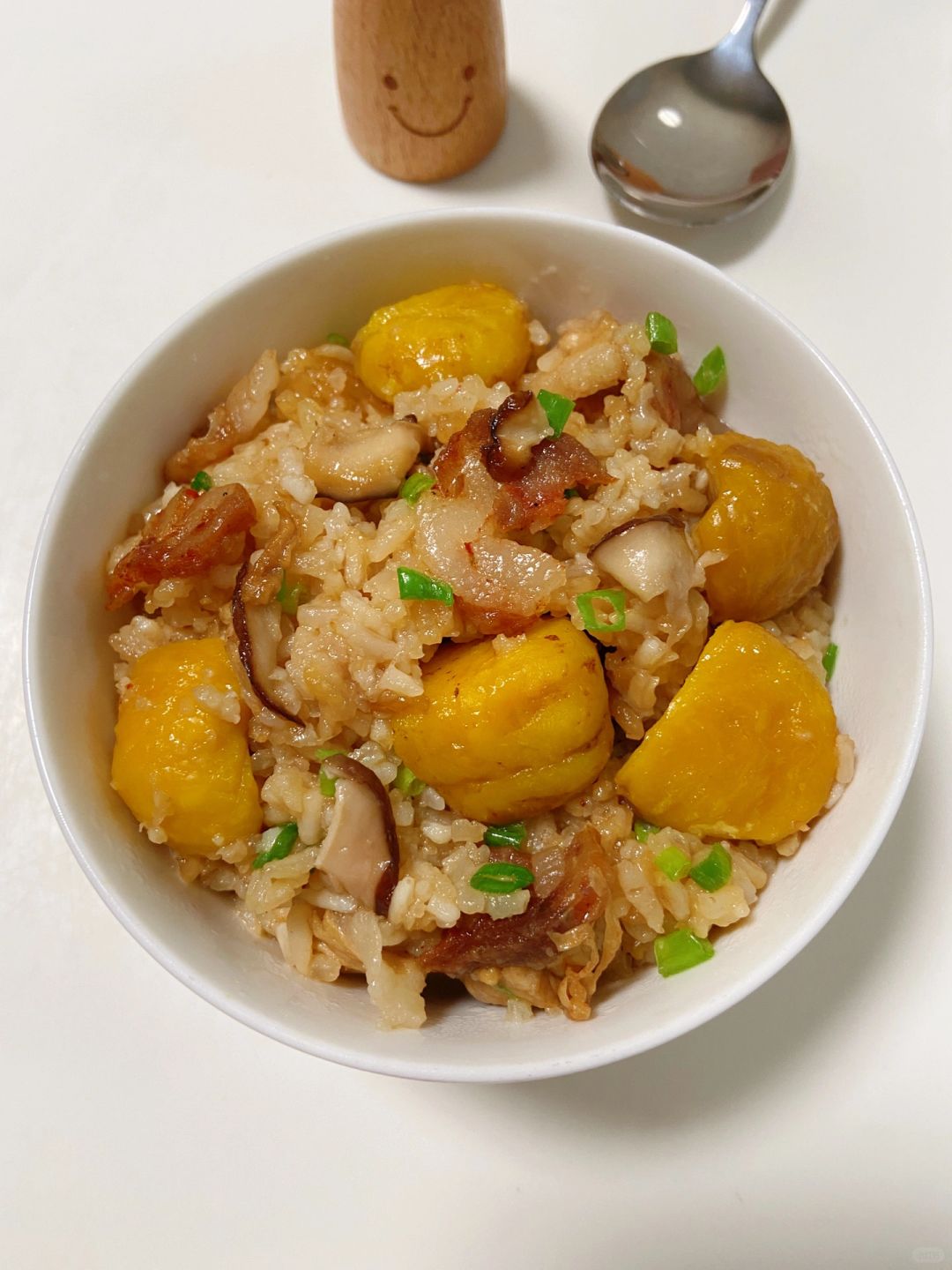 秋天的第一碗板栗饭是它给的 粉糯香甜