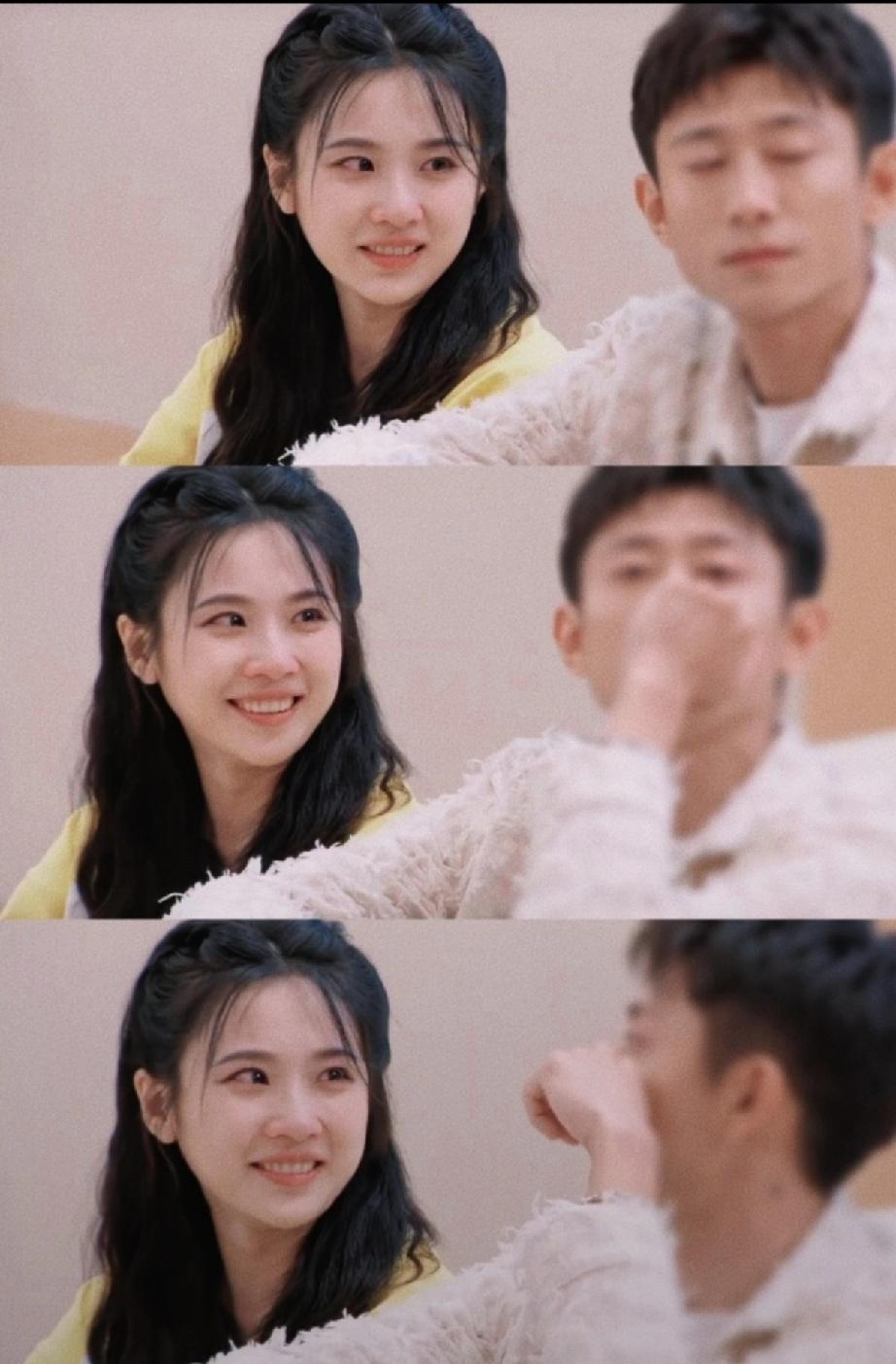 张慧雯在综艺上，根据要求瞬间就可以入戏，做出这么有层次感的表情和眼神，主持人和嘉