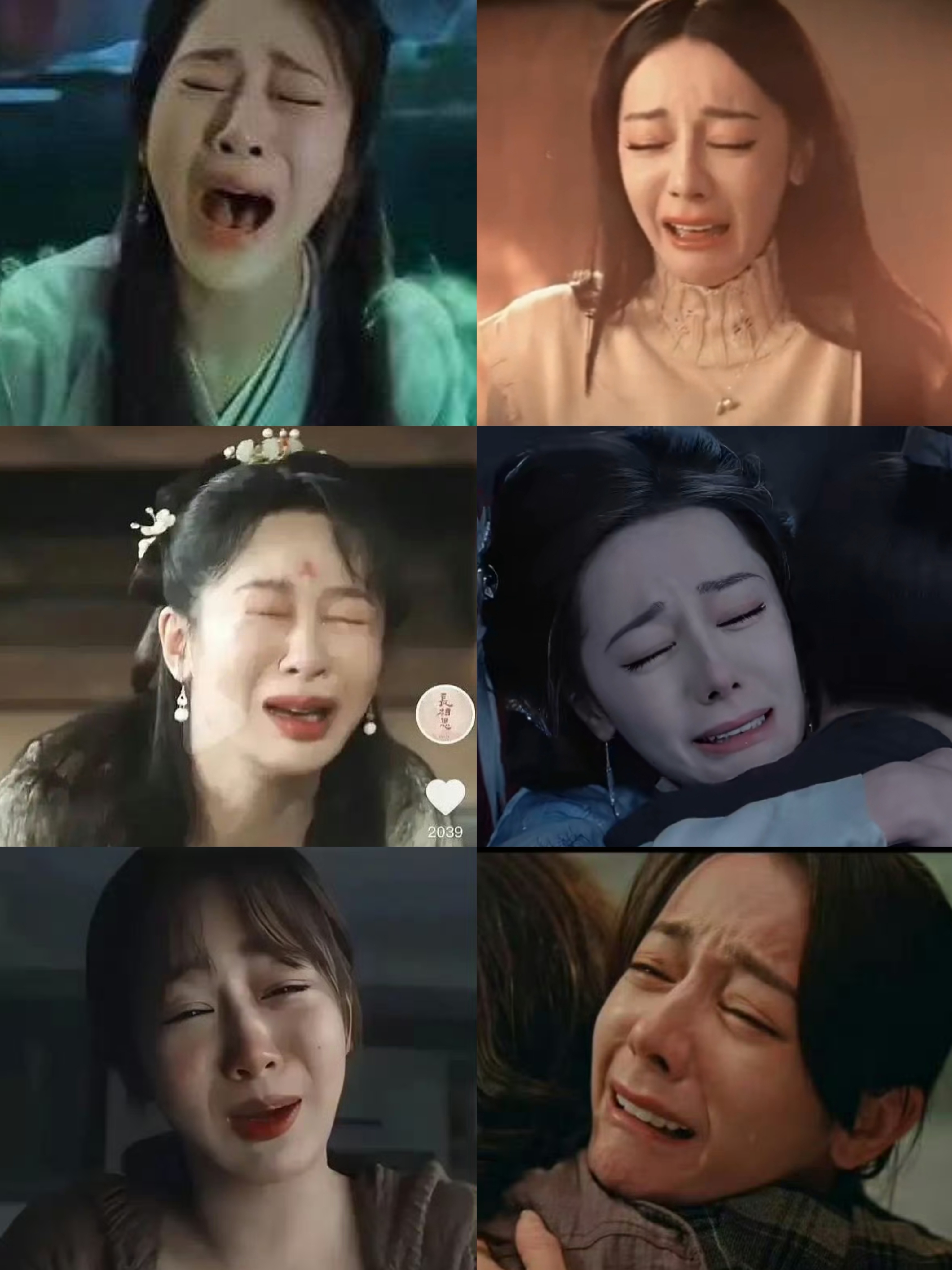 近日，巴紫哭戏演技五官乱飞被网友审判了 