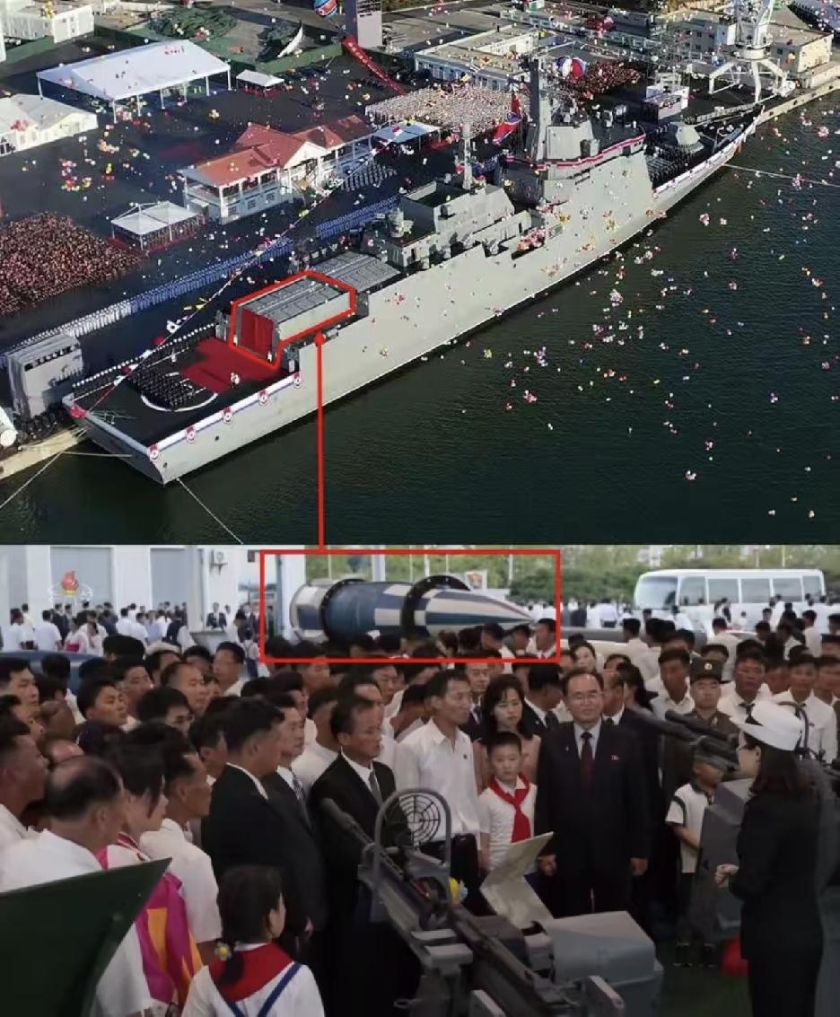 给朝鲜建一艘055万吨大驱的能力，你猜他会装上多少武器，会是地球醉强武器驱逐舰吗