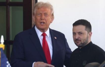 “既然没把我放眼里，看我怎么收拾你”，特朗普与泽连斯基见面时间发生更改。

首先