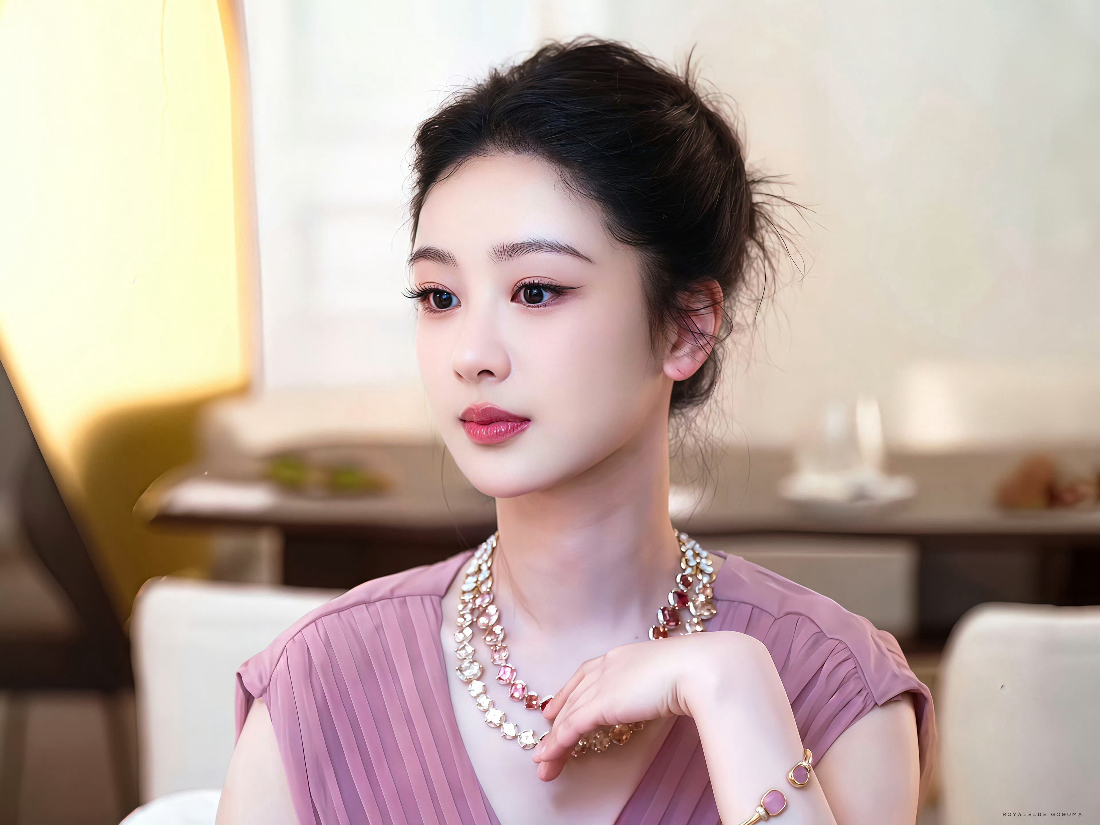 美好的一周从视后杨紫宝曼兰朵代言预热开始高珠美人~ 