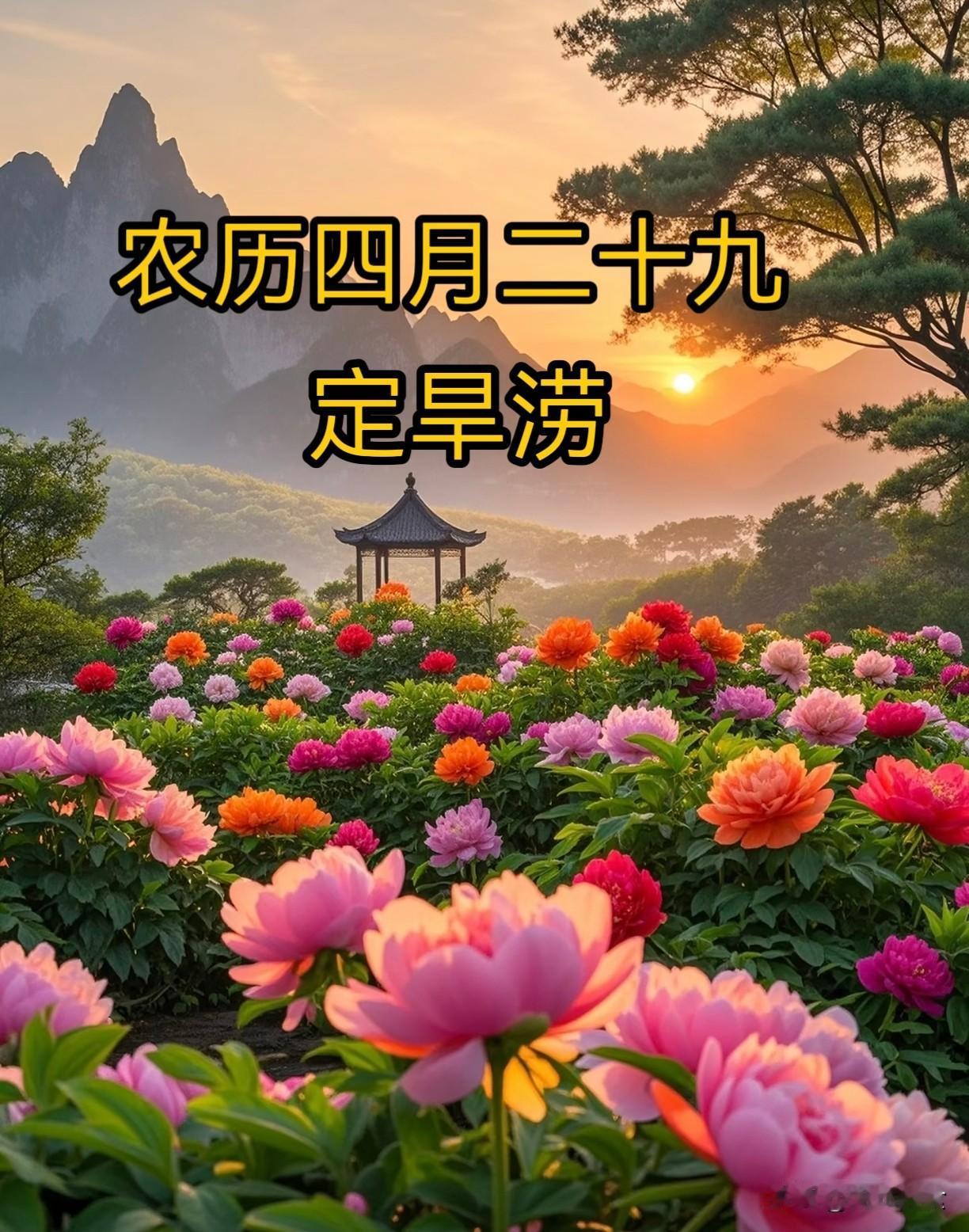 “四月廿九定旱涝”，明日四月廿九，今夏雨多有洪涝？看农谚咋说
农历四月廿九将至，