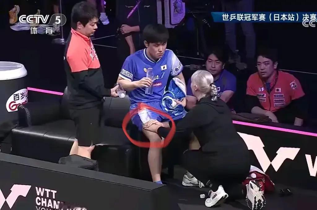 今天的男单决赛第三局后大头状态火热，连扳两局，在第六局张本的医疗暂停，打乱了大头