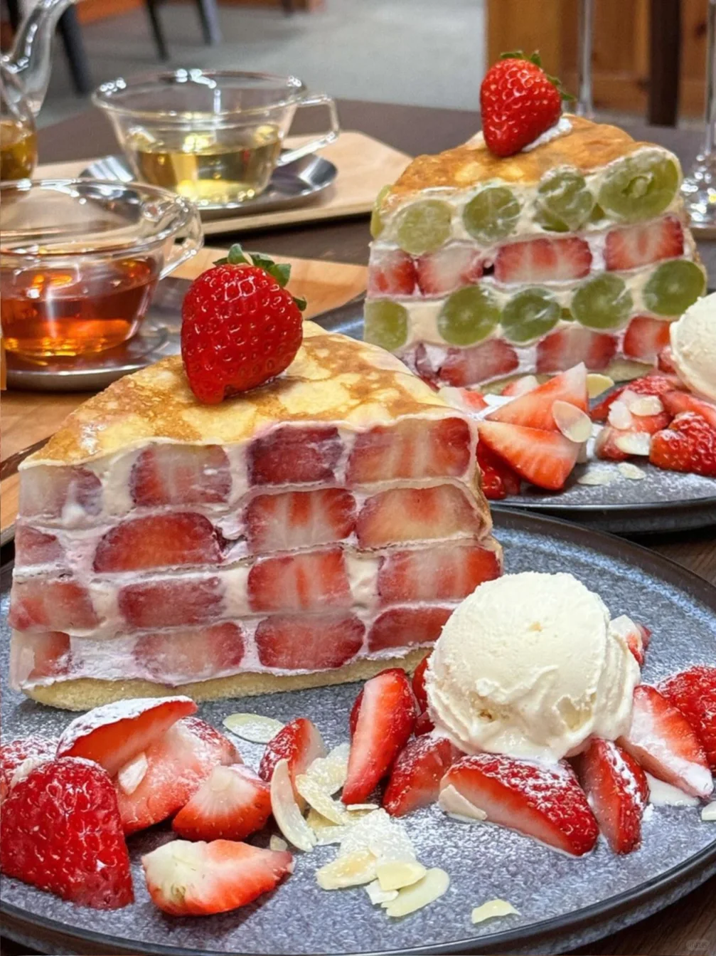 🇯🇵爱知限定草莓🍓千层小荡糕……