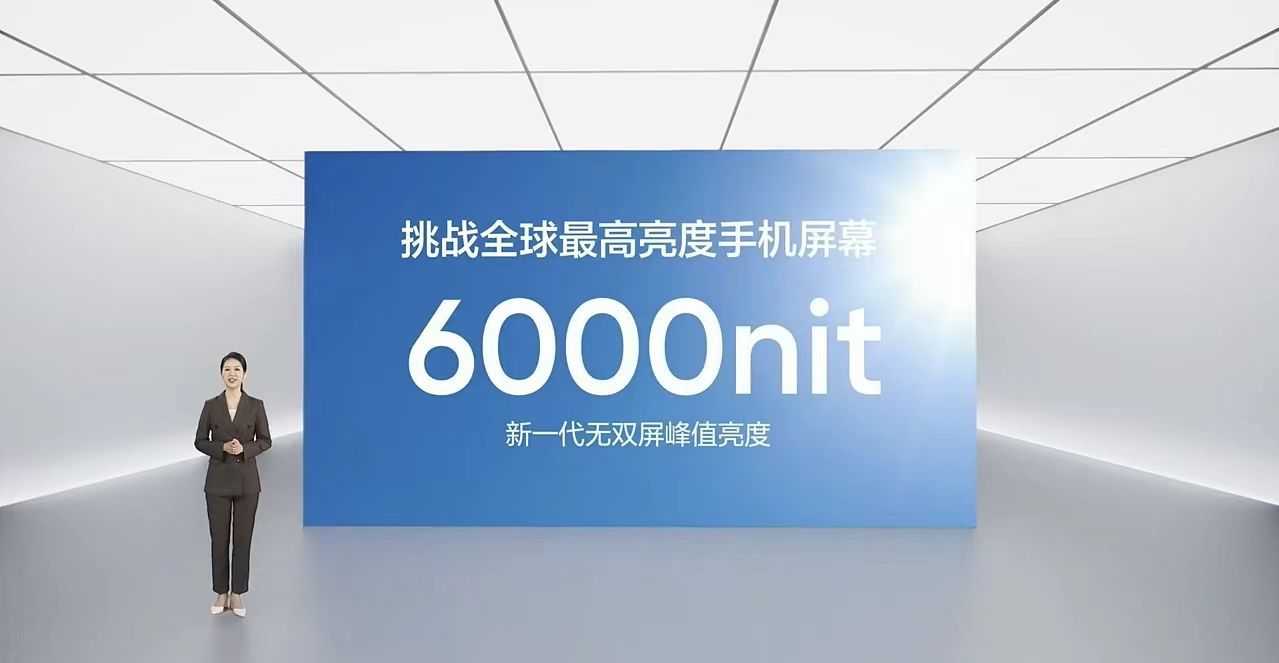 卧槽兄弟们，真我整了一块6000nit亮度的屏幕，我本以为真我GT5 Pro上面