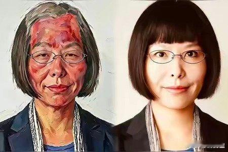 网友按清华丁教授的创作风格为丁教授进行了人物画像，不知丁教授观感如何？做坏事，回